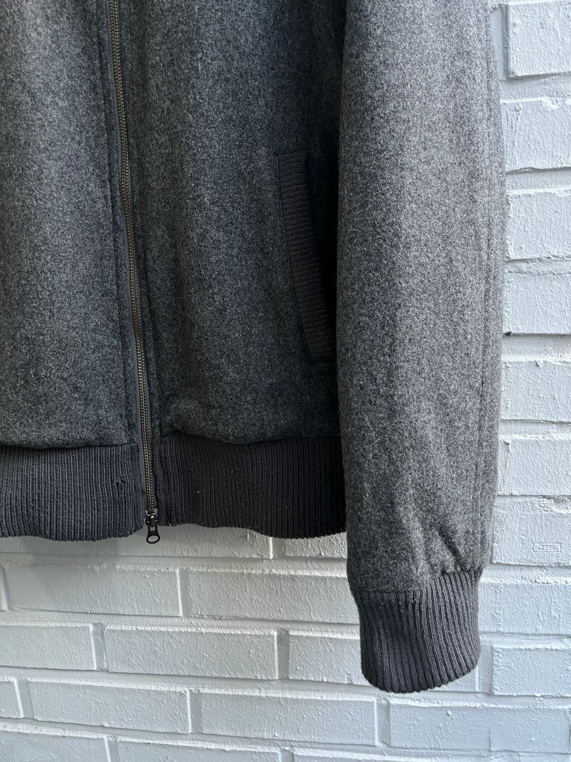 Urban Research 2way zip up wool jacket 상품이미지3