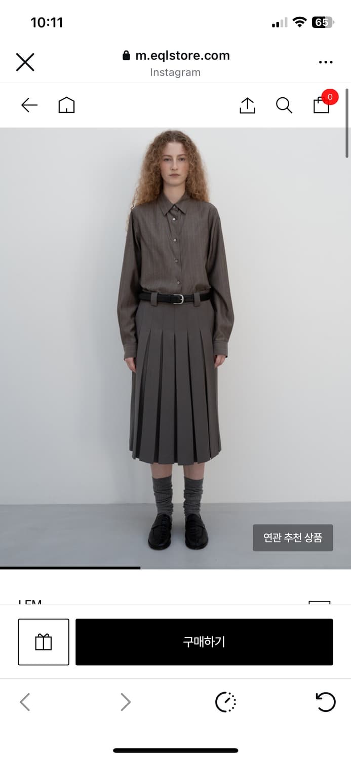 Lfm 셔츠 새상품 상품이미지2