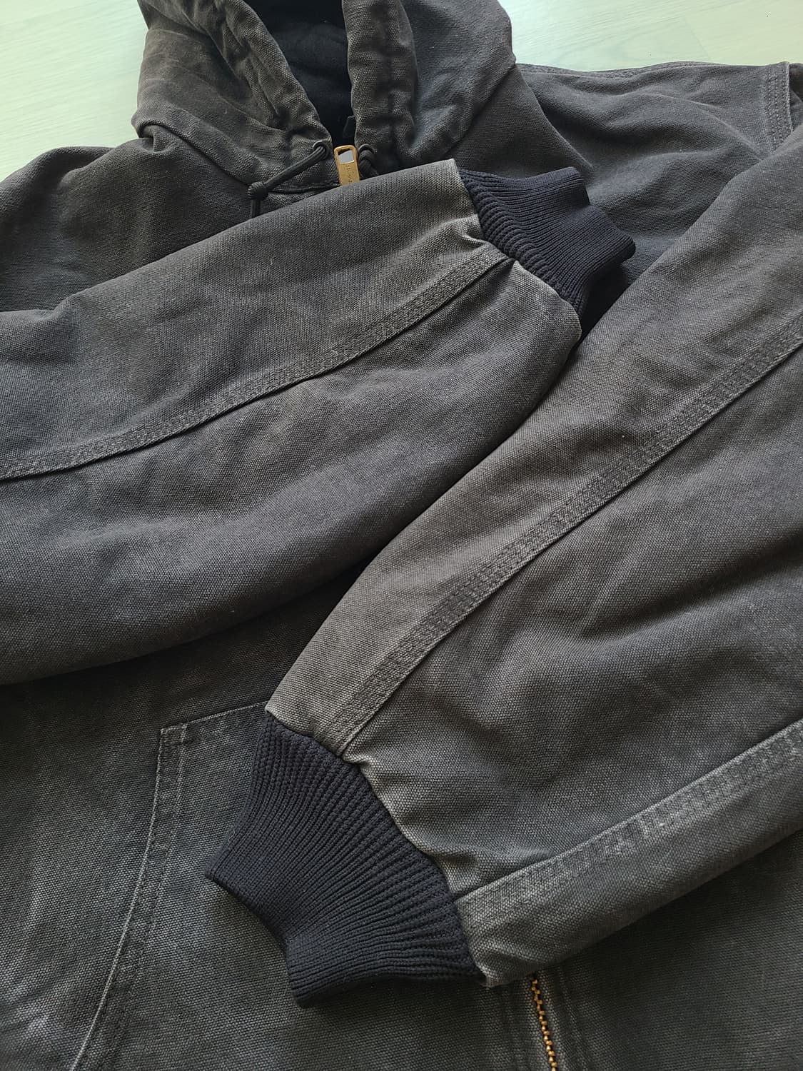 칼하트 j130 blk 블랙 액티브 자켓 상품이미지6