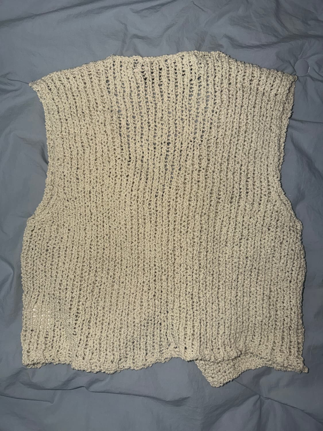 open Yy V-NECK KNIT VEST 상품이미지5