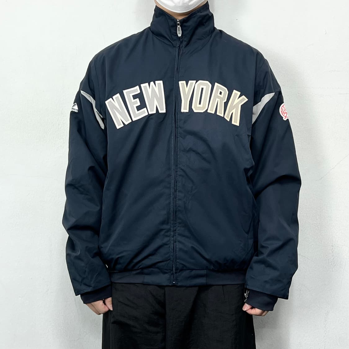 마제스틱 뉴욕 양키스 베이스볼 바시티 자켓 상품이미지1