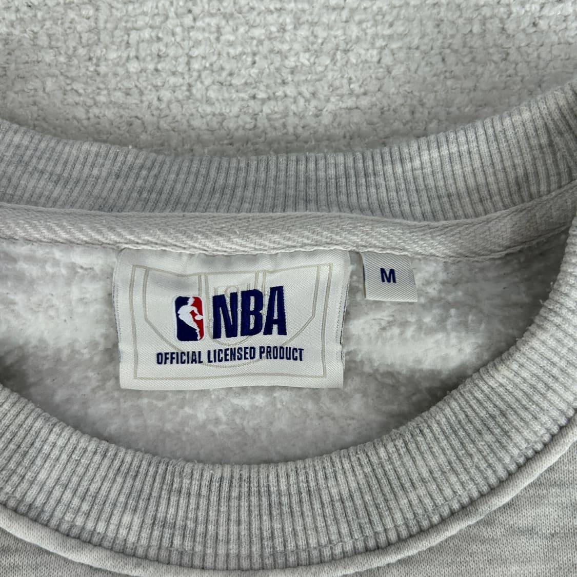 NBA 맨투맨 티셔츠 회색 m 상품이미지2