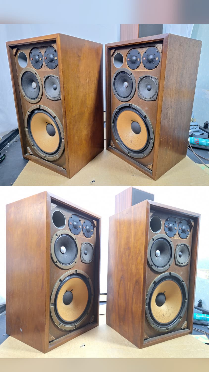 산수이 SANSUI SP-2002 궤짝 빈티지 스피커 12인치 대형 카페 상품이미지6