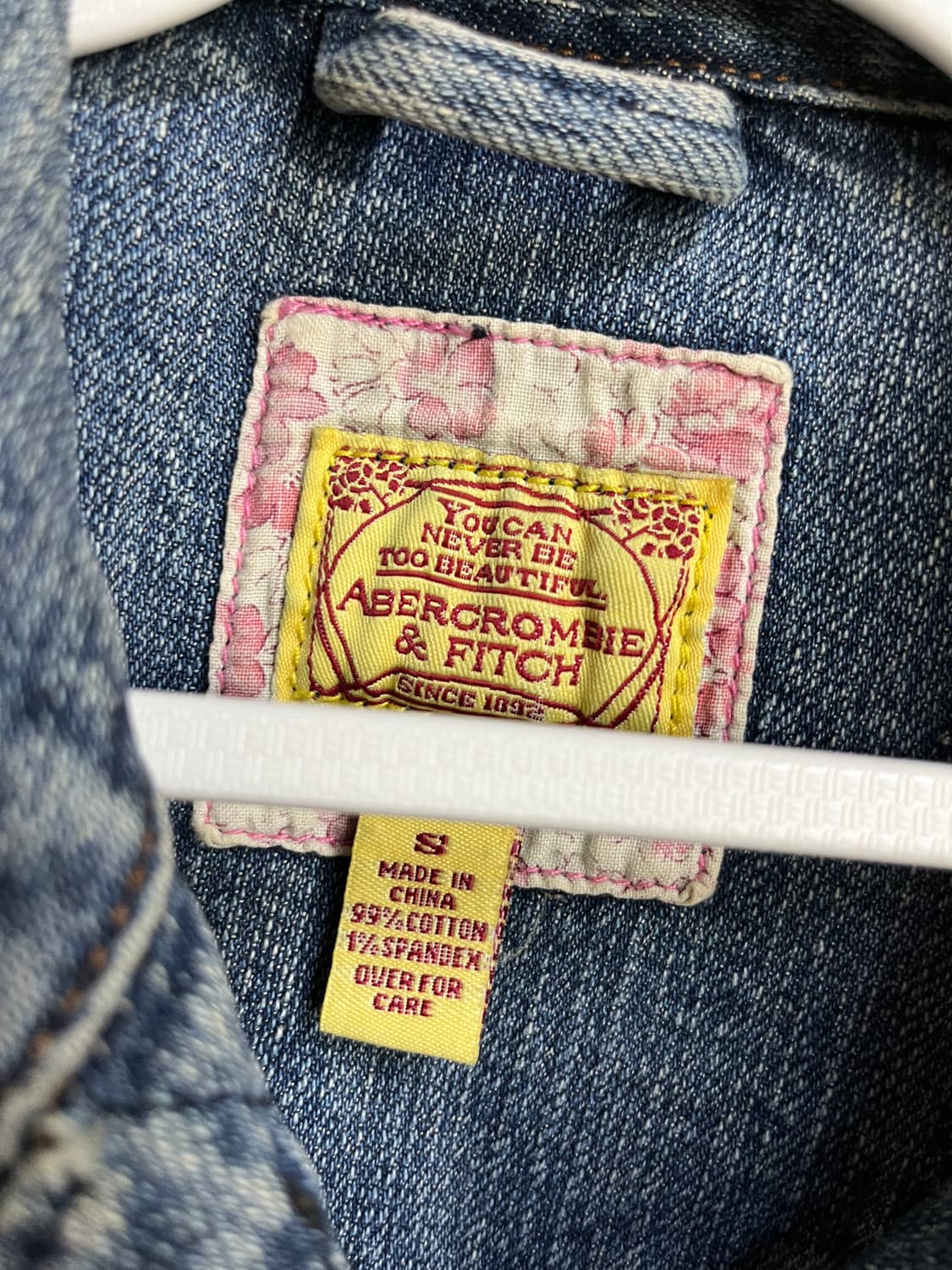 아베크롬비 Y2K 데님 청자켓 상품이미지7