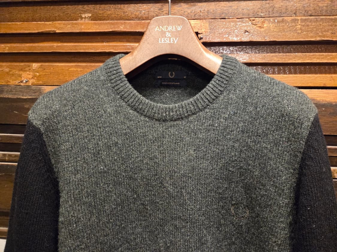 프레드페리 스코틀랜드 램스울니트 상품이미지9