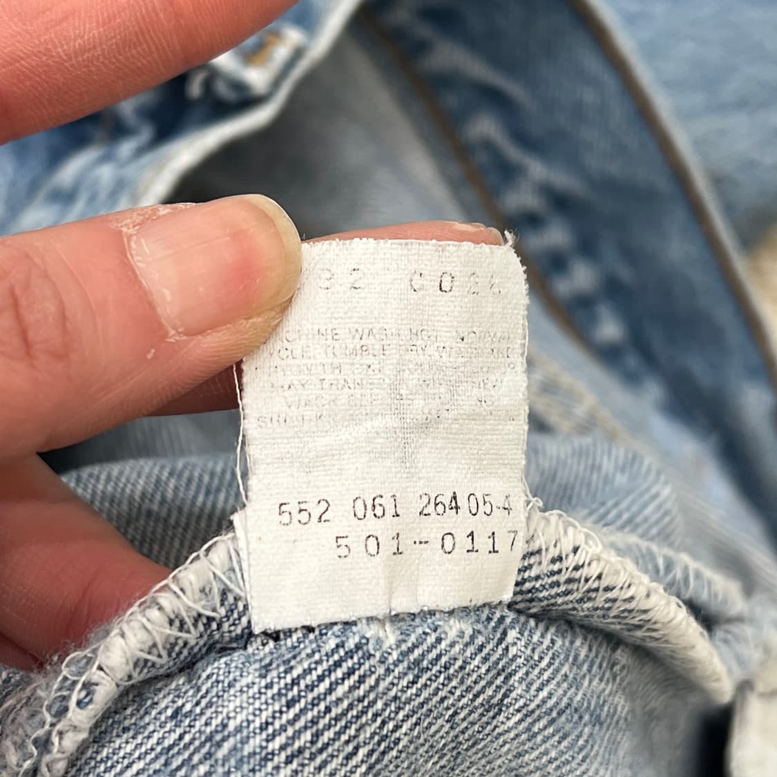 Usa리바이스 501xx 데님팬츠 r2414 상품이미지9