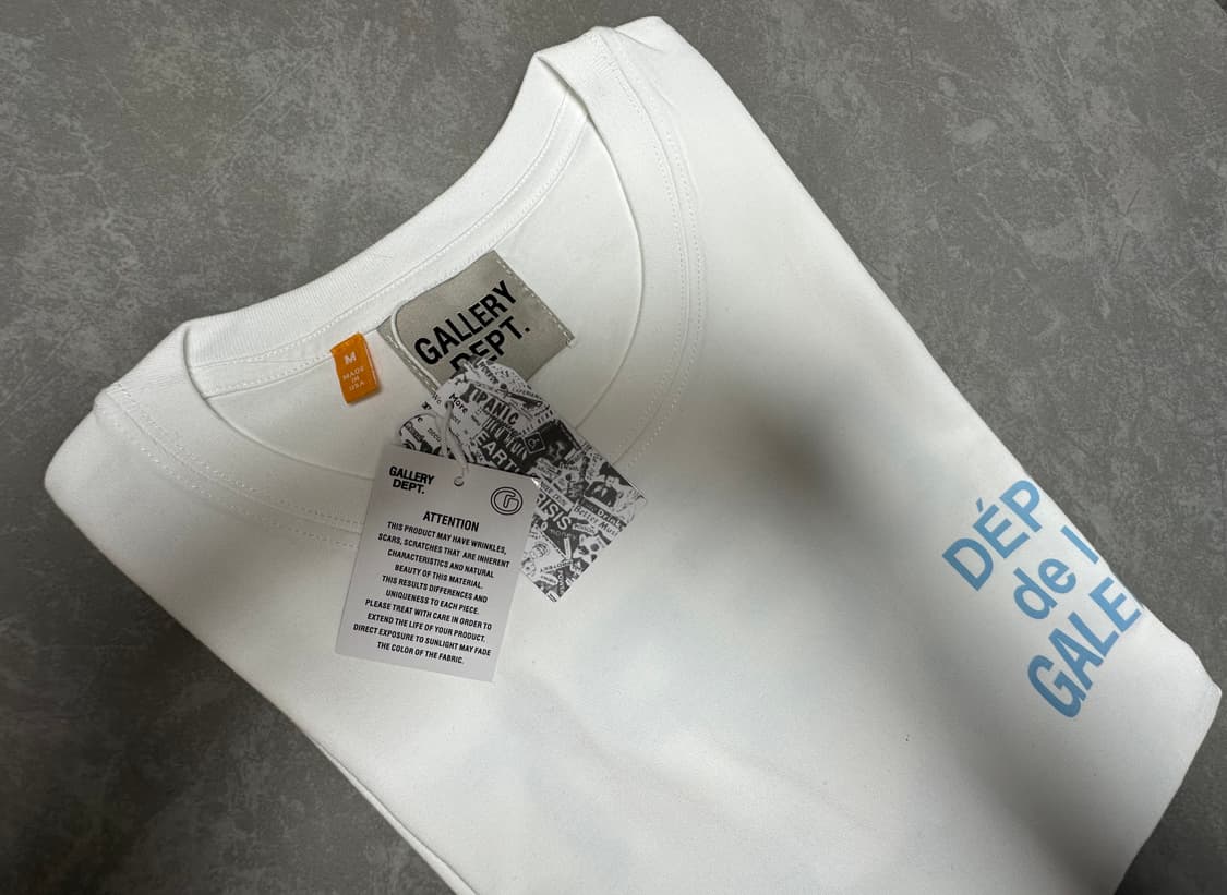 갤러리디파트먼트 프렌치 반팔 화이트 상품이미지8