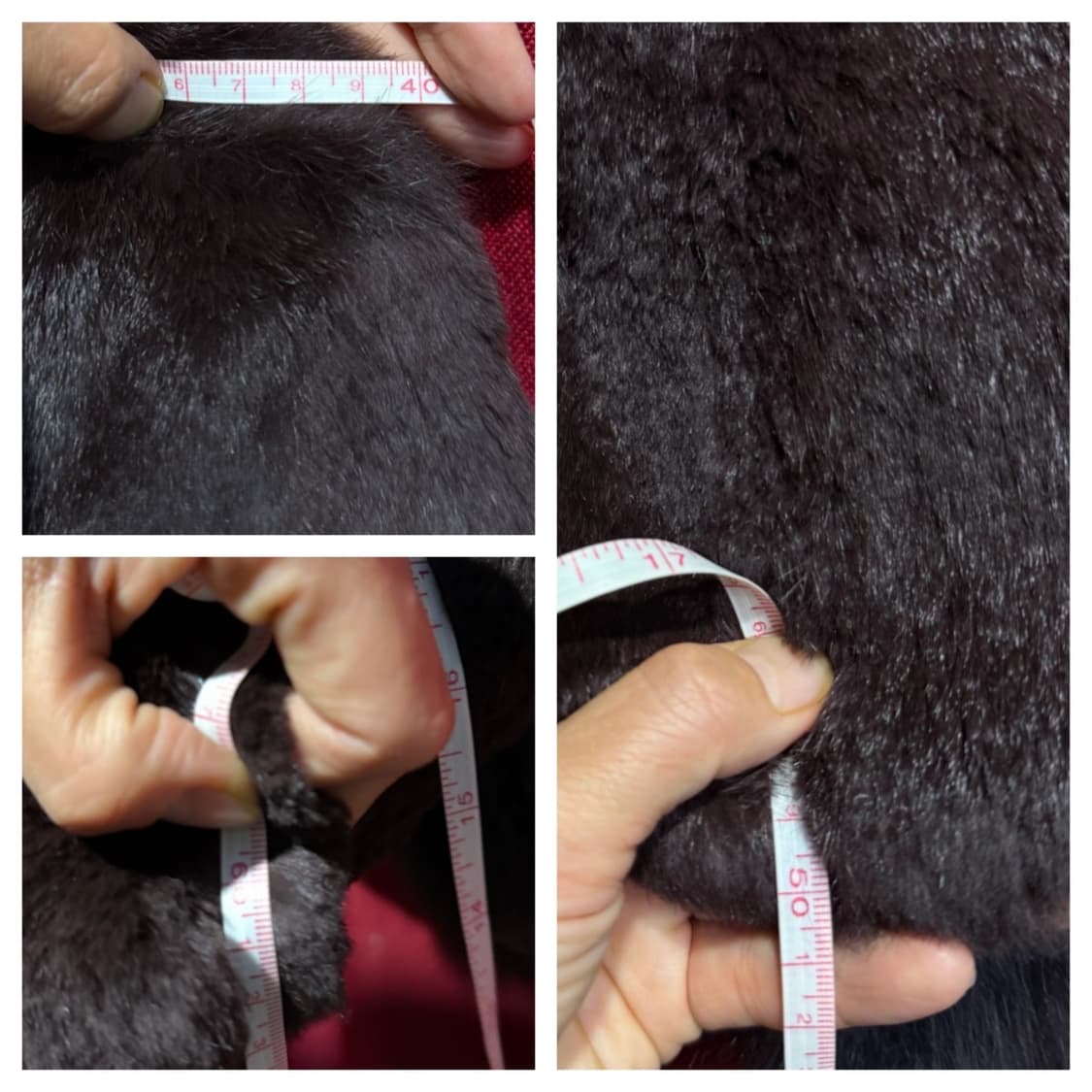 빌리윌리 토끼털 여우털 퍼코트 자켓 상품이미지9