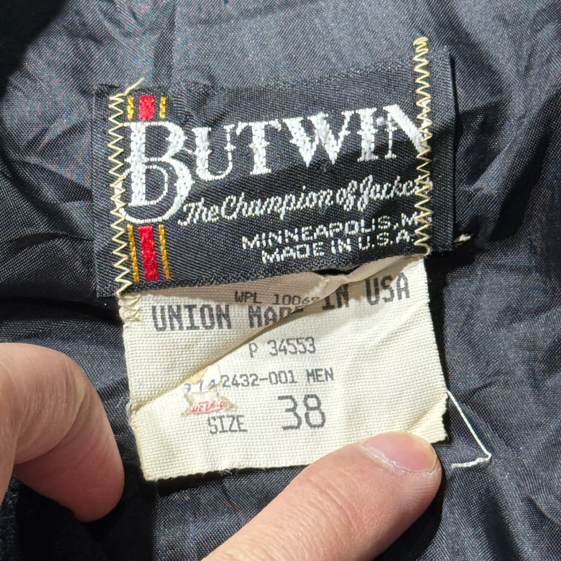 90s usa BUTWIN 바시티 (old-8447) 상품이미지4