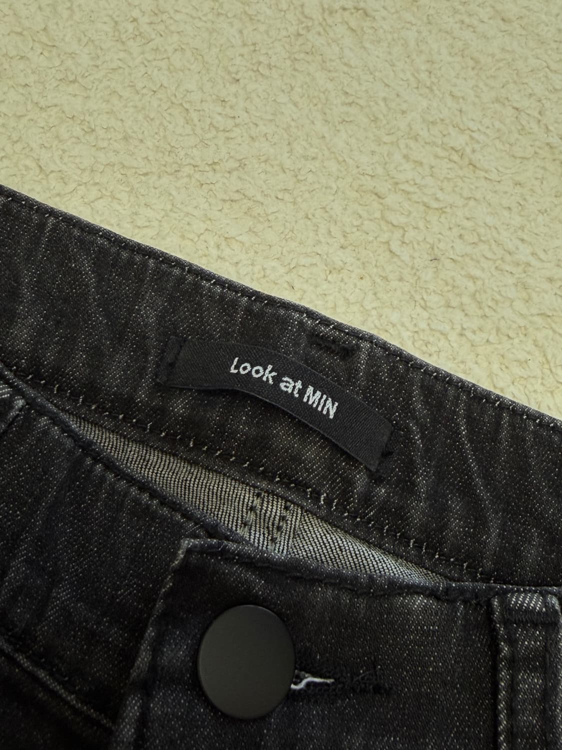 룩앳민 바지 판매합니디(스트레이트 핏) 상품이미지3