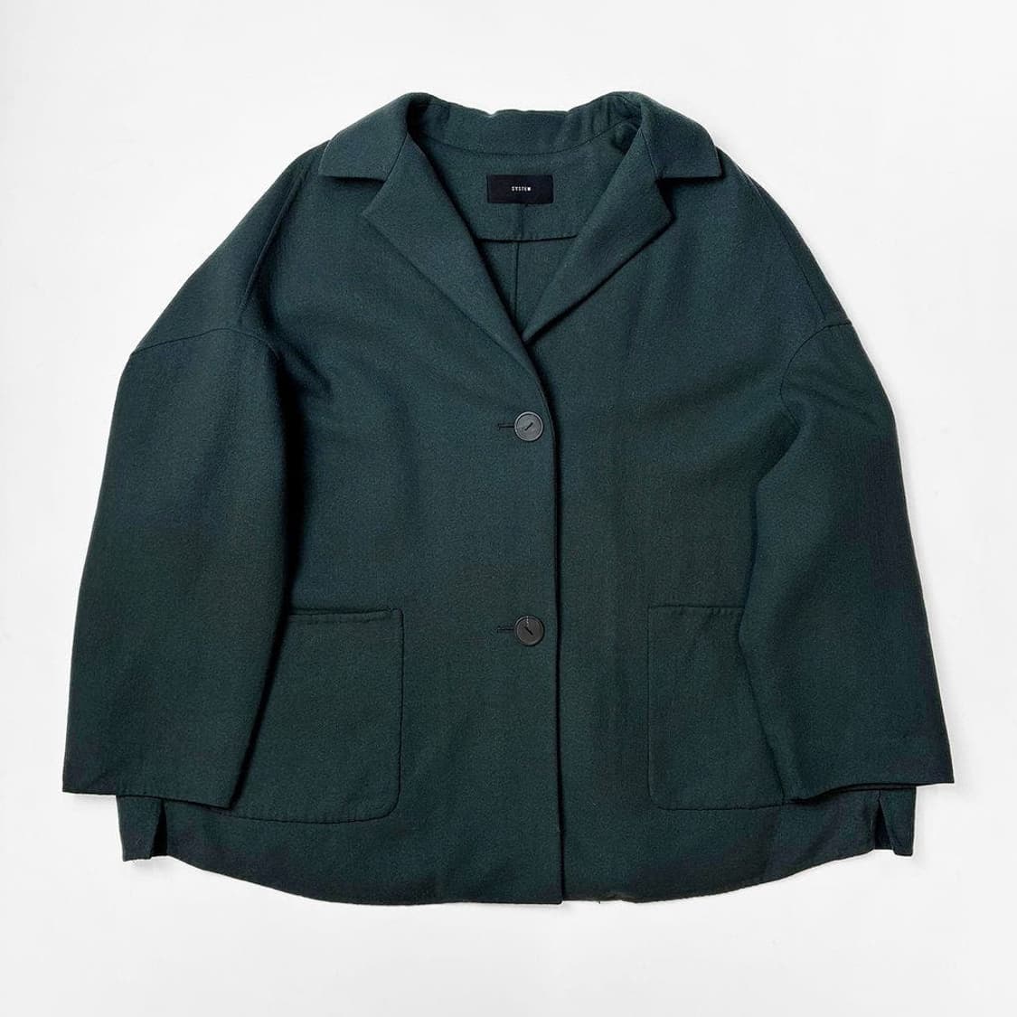시스템 19FW 한섬 루즈핏 울 자켓 PR2140 상품이미지1