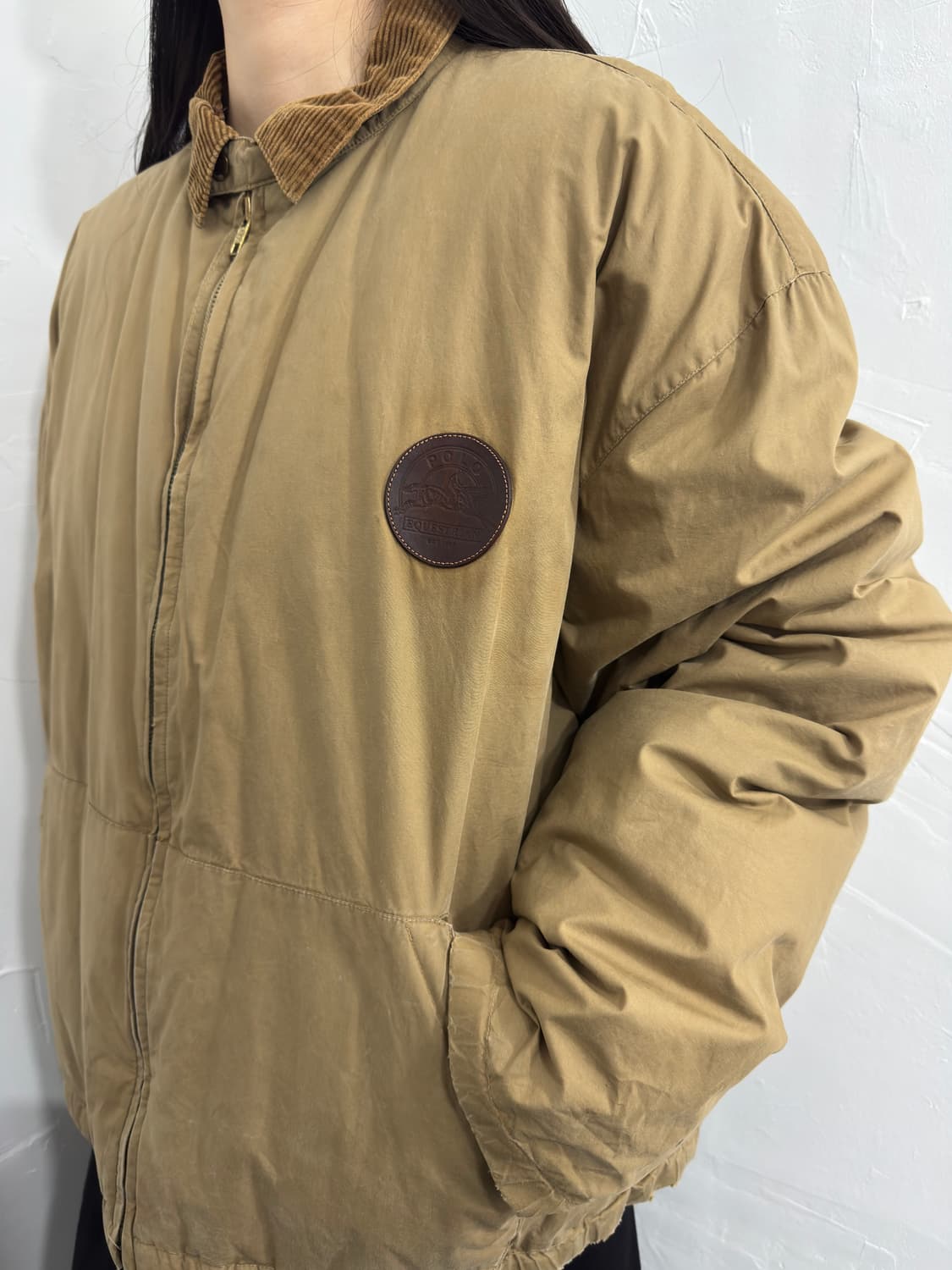 polo ralph lauren 80s bomber down jacket 상품이미지3