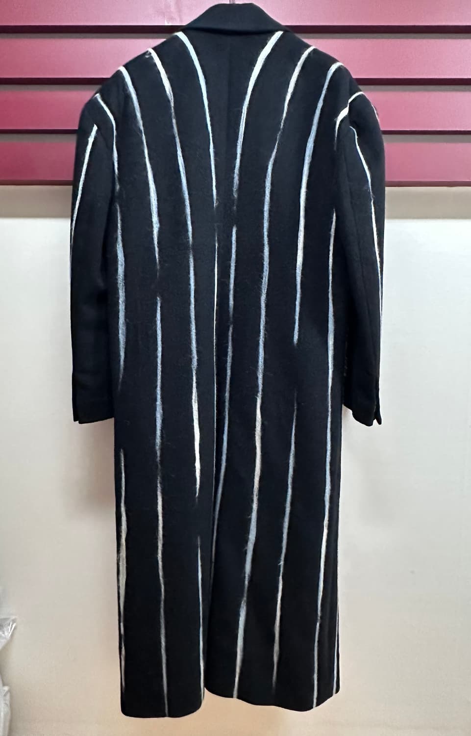 블라인드니스 컬렉션라인 맥시 스트라이프 롱코트 M 상품이미지2