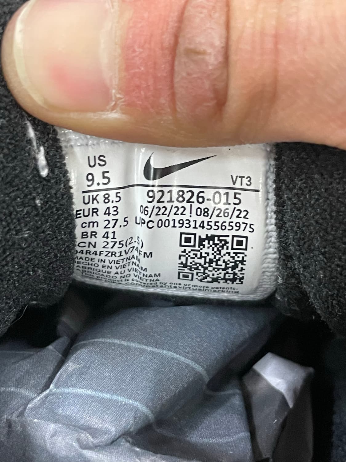 나이키 에어맥스 97 트리플 블랙 275 상품이미지9