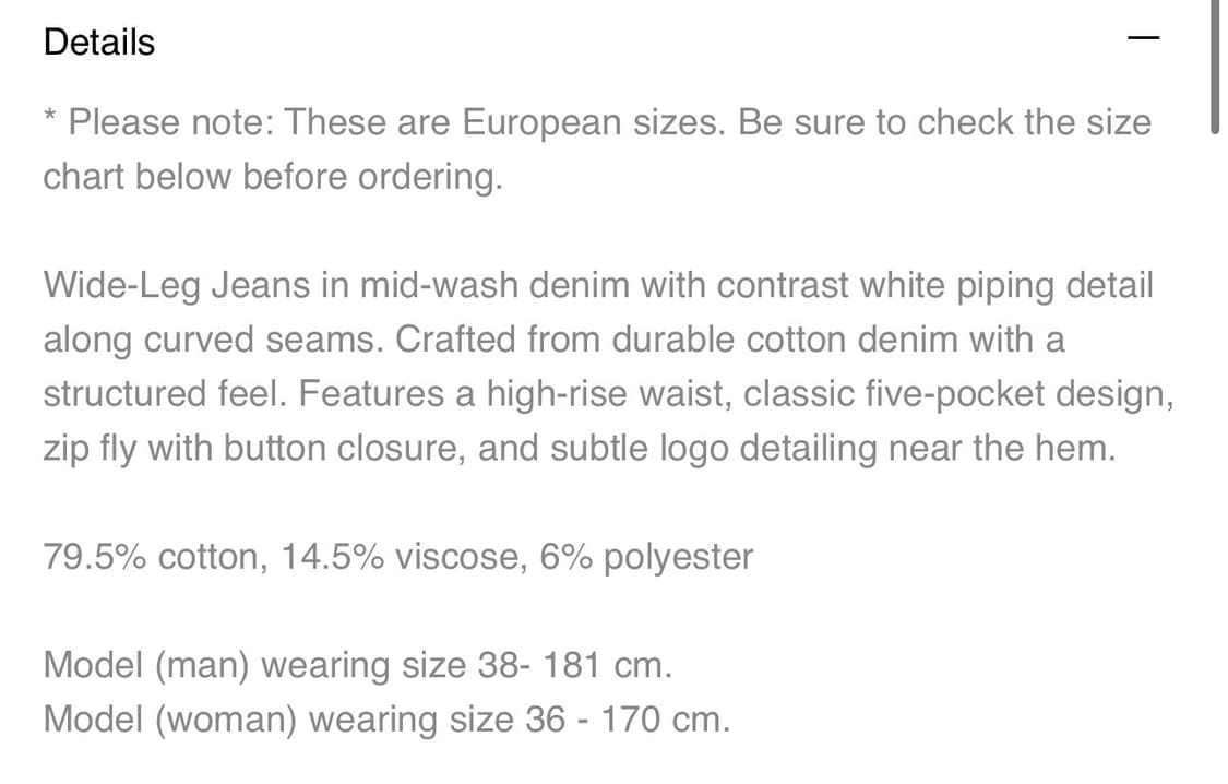 scuffer 와이드데님팬츠  상품이미지5