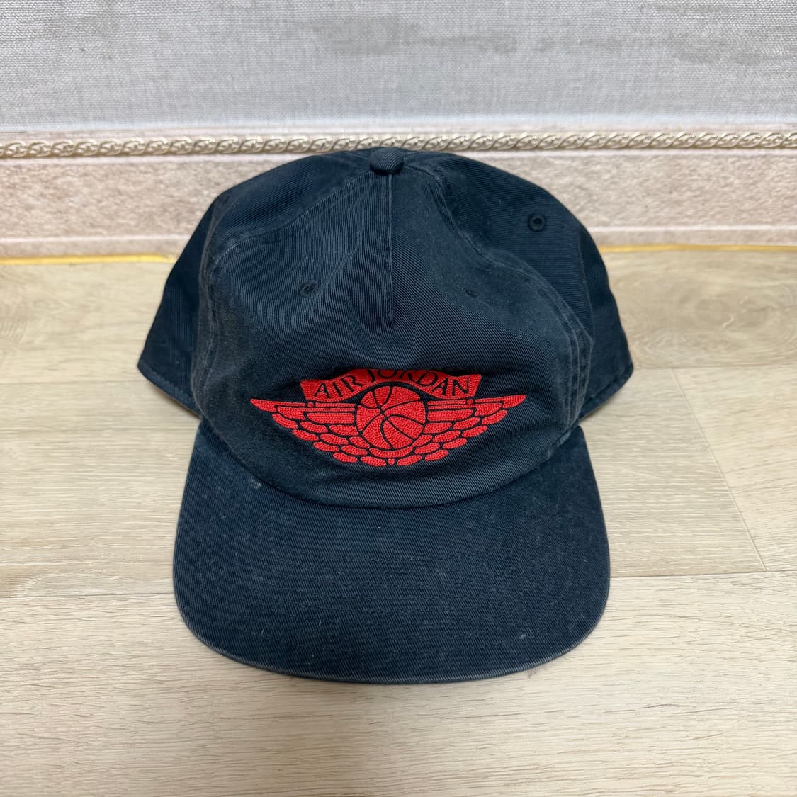 조던 프로 레어 에어 언스트럭처 햇 블랙 칠리 레드 M-L 상품이미지1