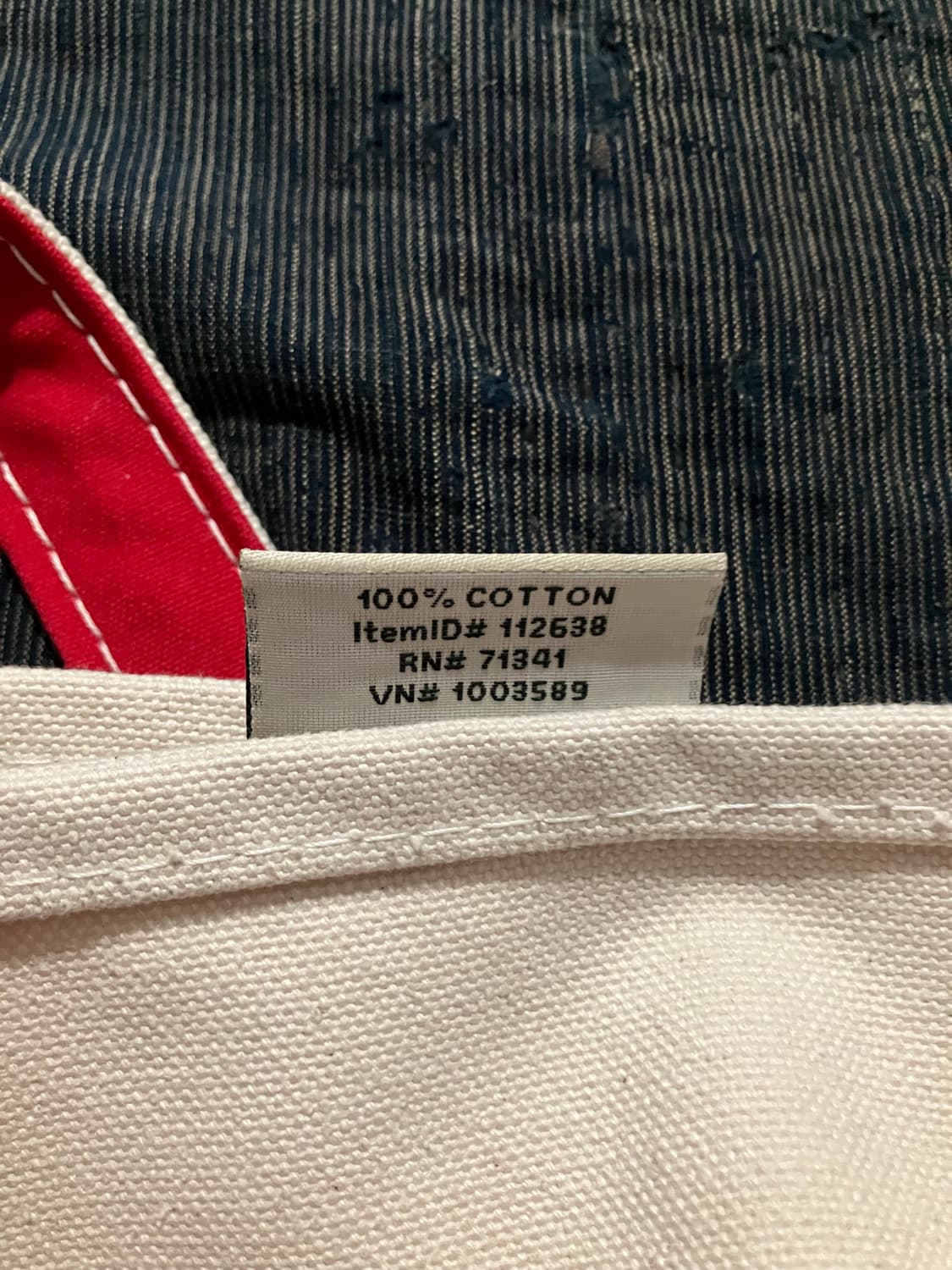 🇺🇸 USA 빈티지 엘엘빈 Boat and Tote 토트백 빅백 XL 상품이미지6