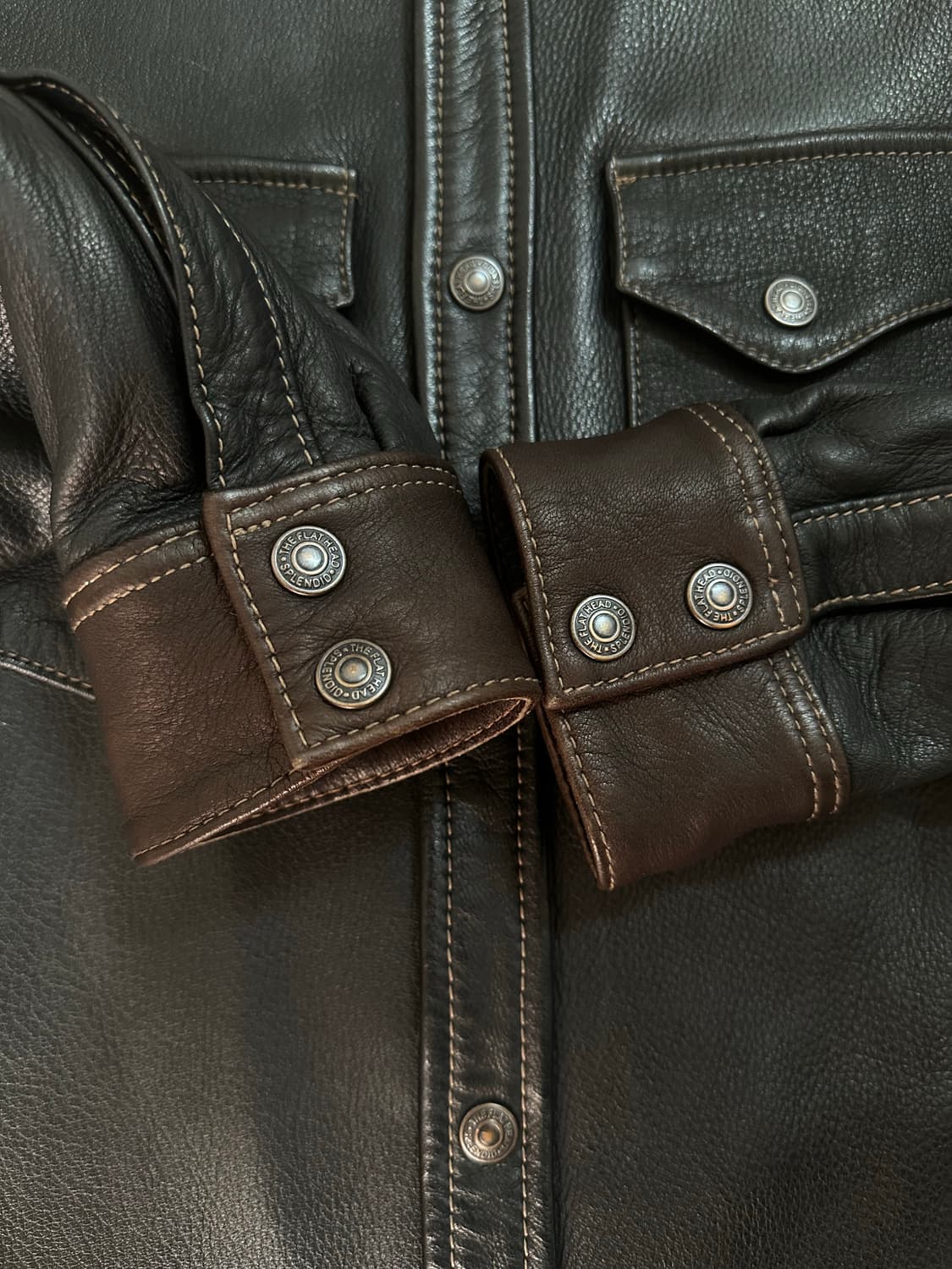 the flat head deerskin shirt jacket 상품이미지4