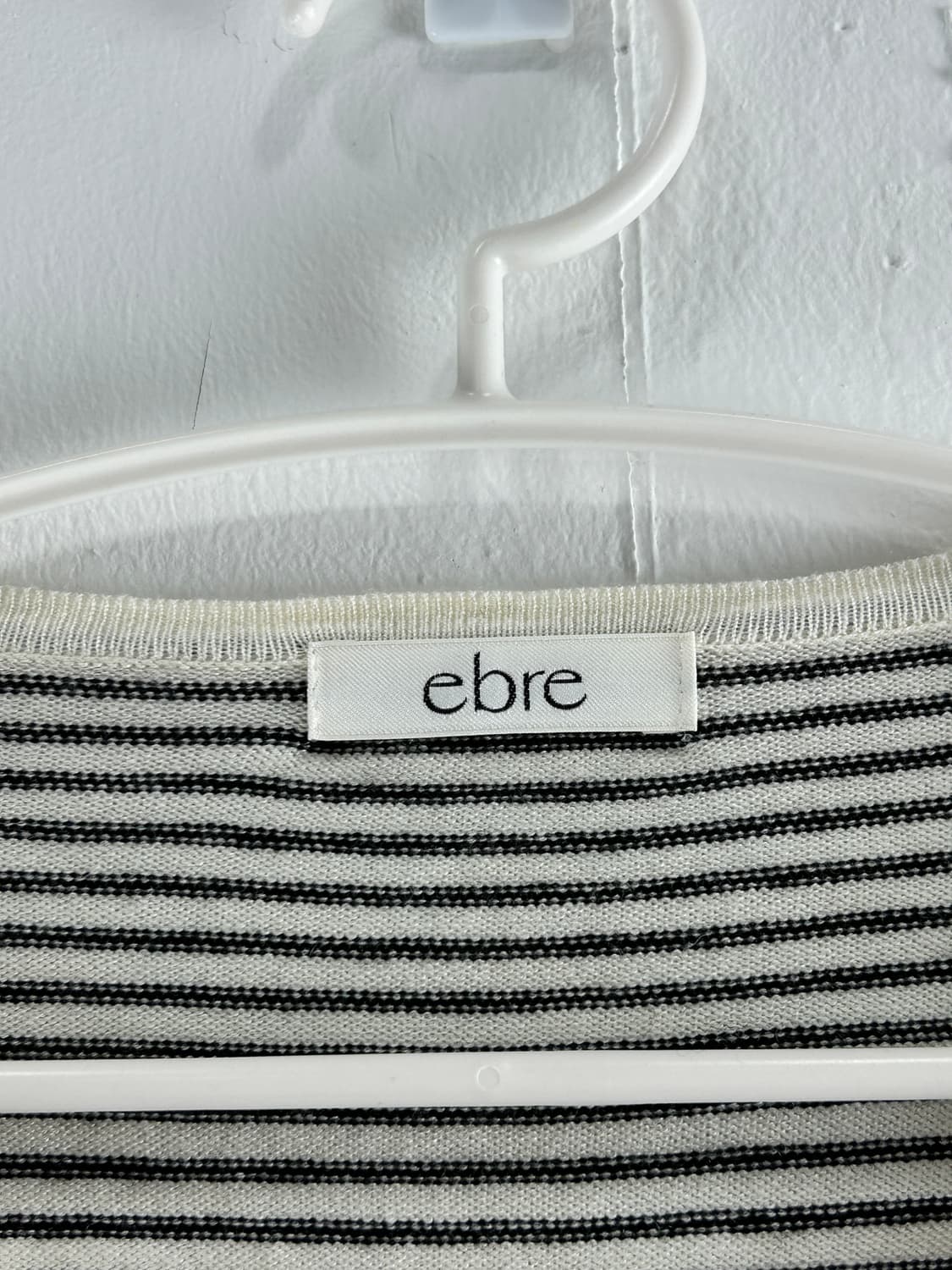 Ebre 에브레 스트링 스트라이프 니트 F 상품이미지5