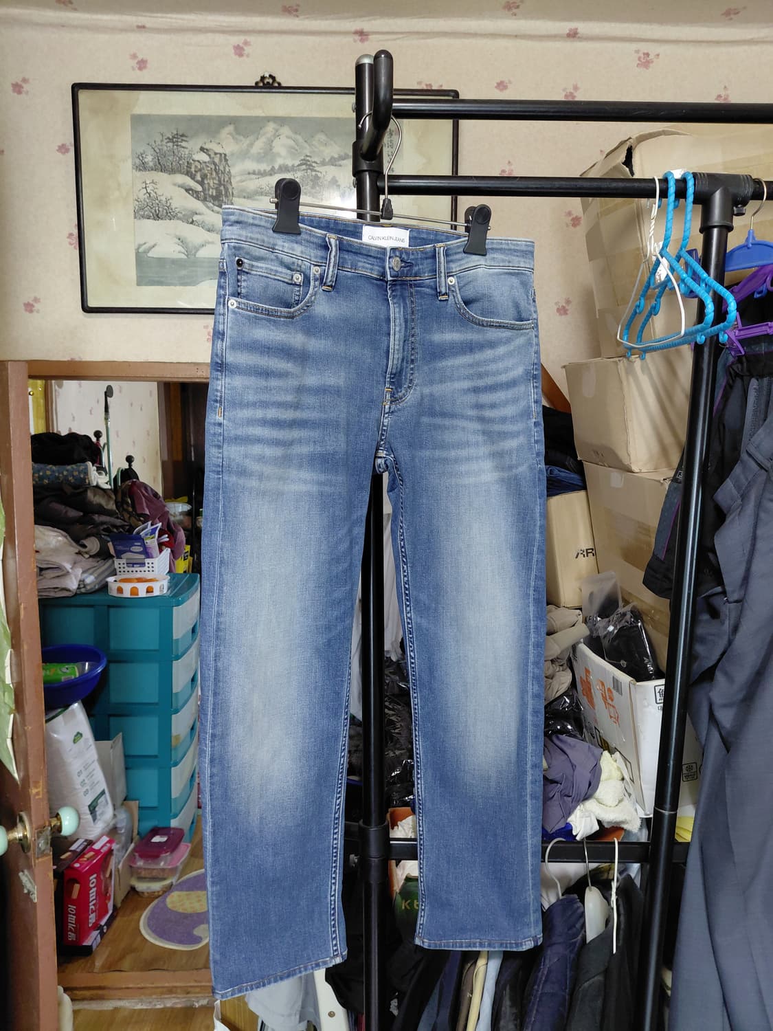 [캘빈클라인]슬림핏 CKJ026 데님 청바지 32사이즈  상품이미지9