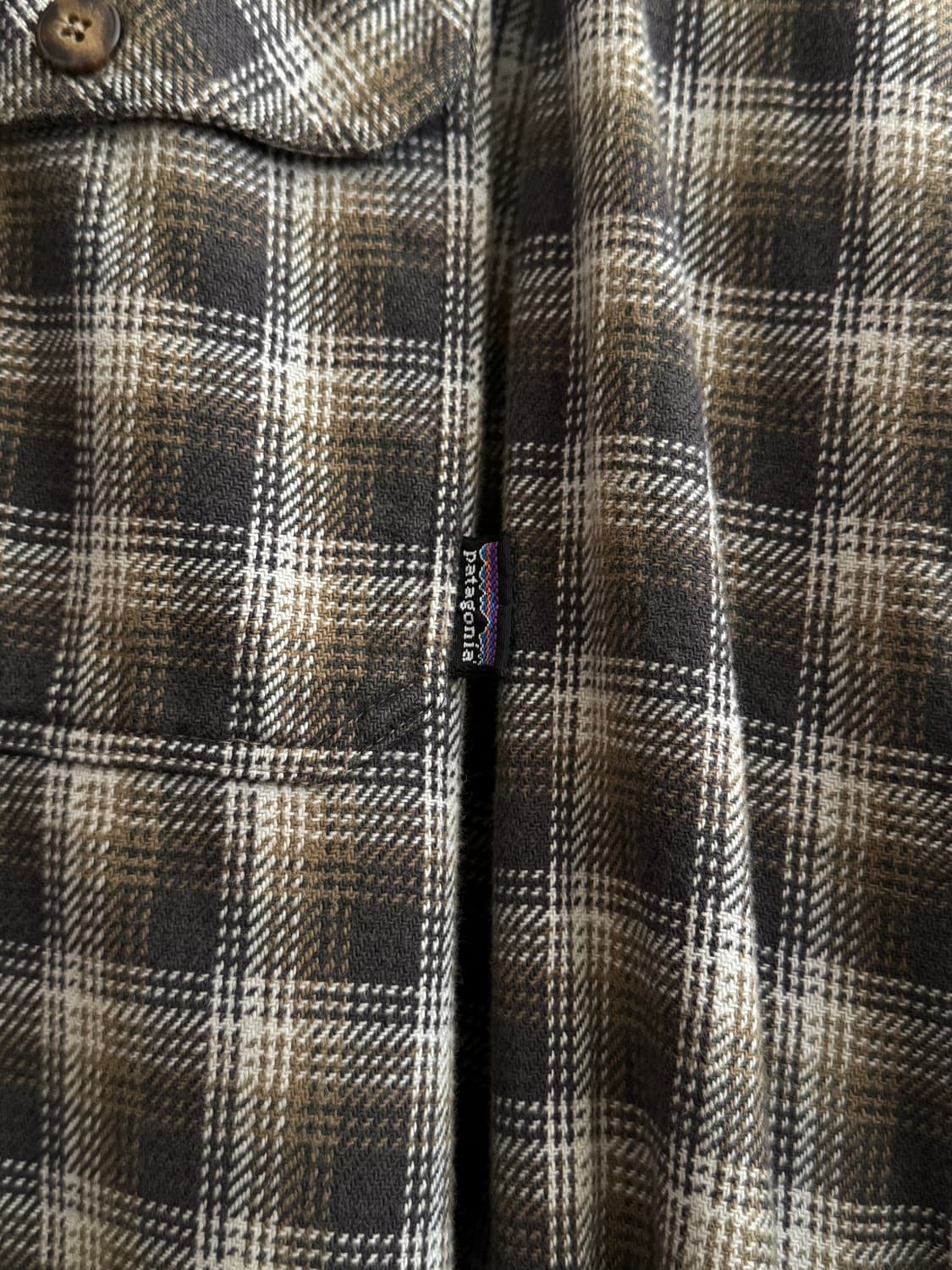 [M]00's 파타고니아 USA 오가닉 코튼 체크셔츠 상품이미지4