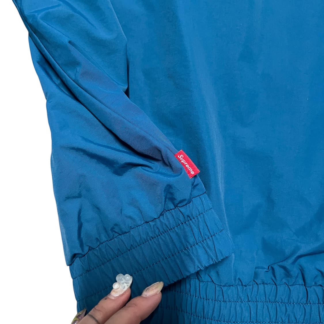 슈프림 리플렉티브 블루 바람막이 상품이미지6