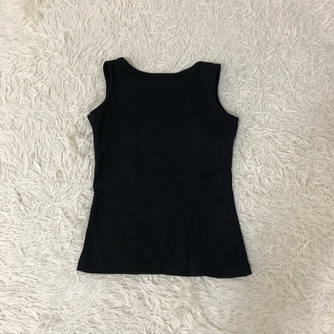 빈티지 블랙 큐빅 나시 상품이미지2