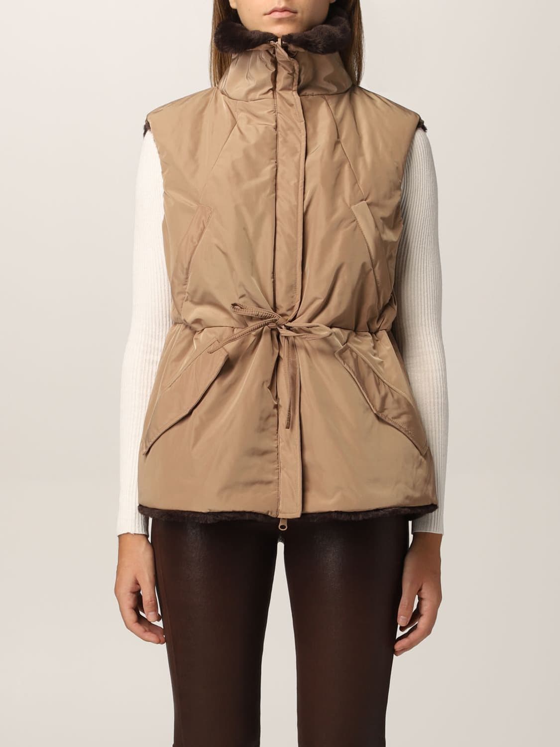 Aspesi 아스페시 리버시블 Faux 퍼 베스트 상품이미지3