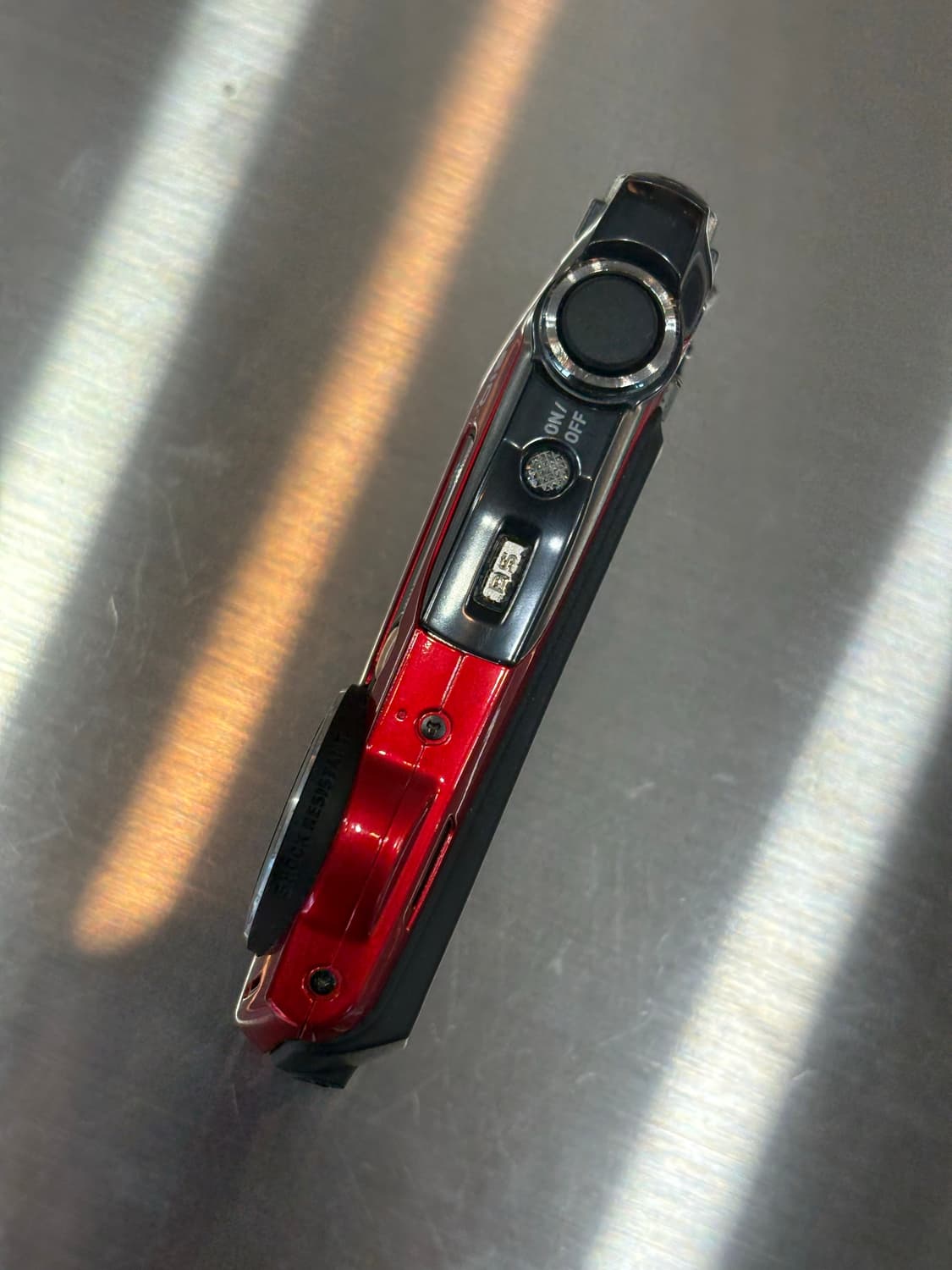 날짜표시)카시오 엑슬림 ex-g1 레드 빈티지디카 상품이미지6