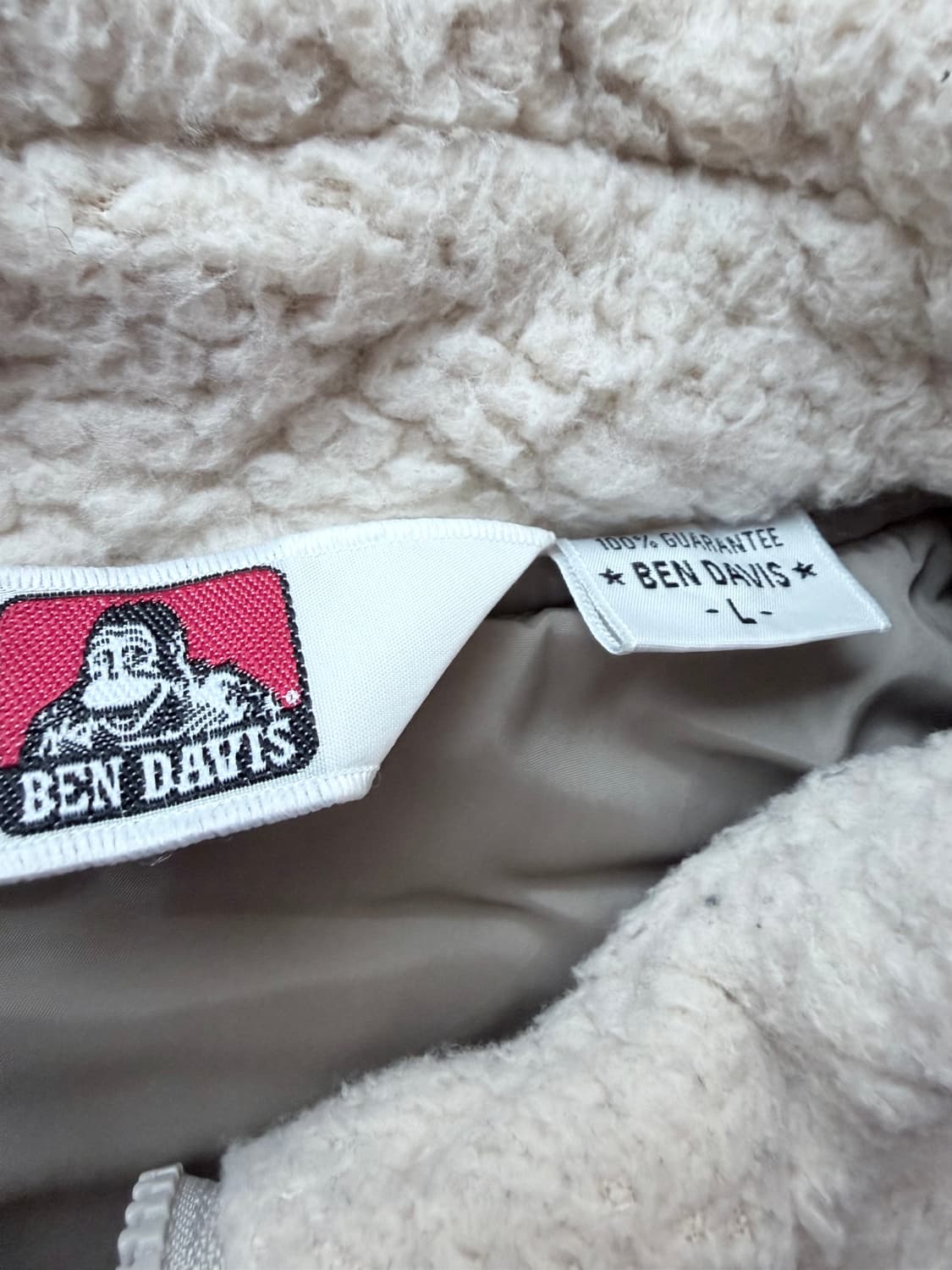 벤데이비스 그레이 베이지 플리스 상품이미지3