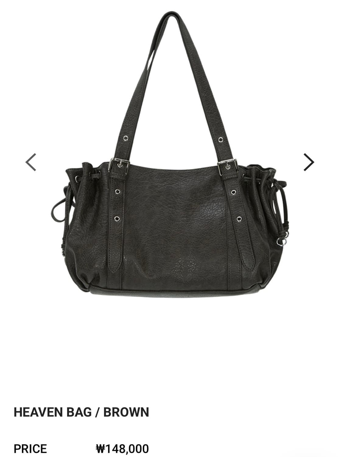 ASON HEAVEN BAG 애즈온 헤븐백 브라운 상품이미지3