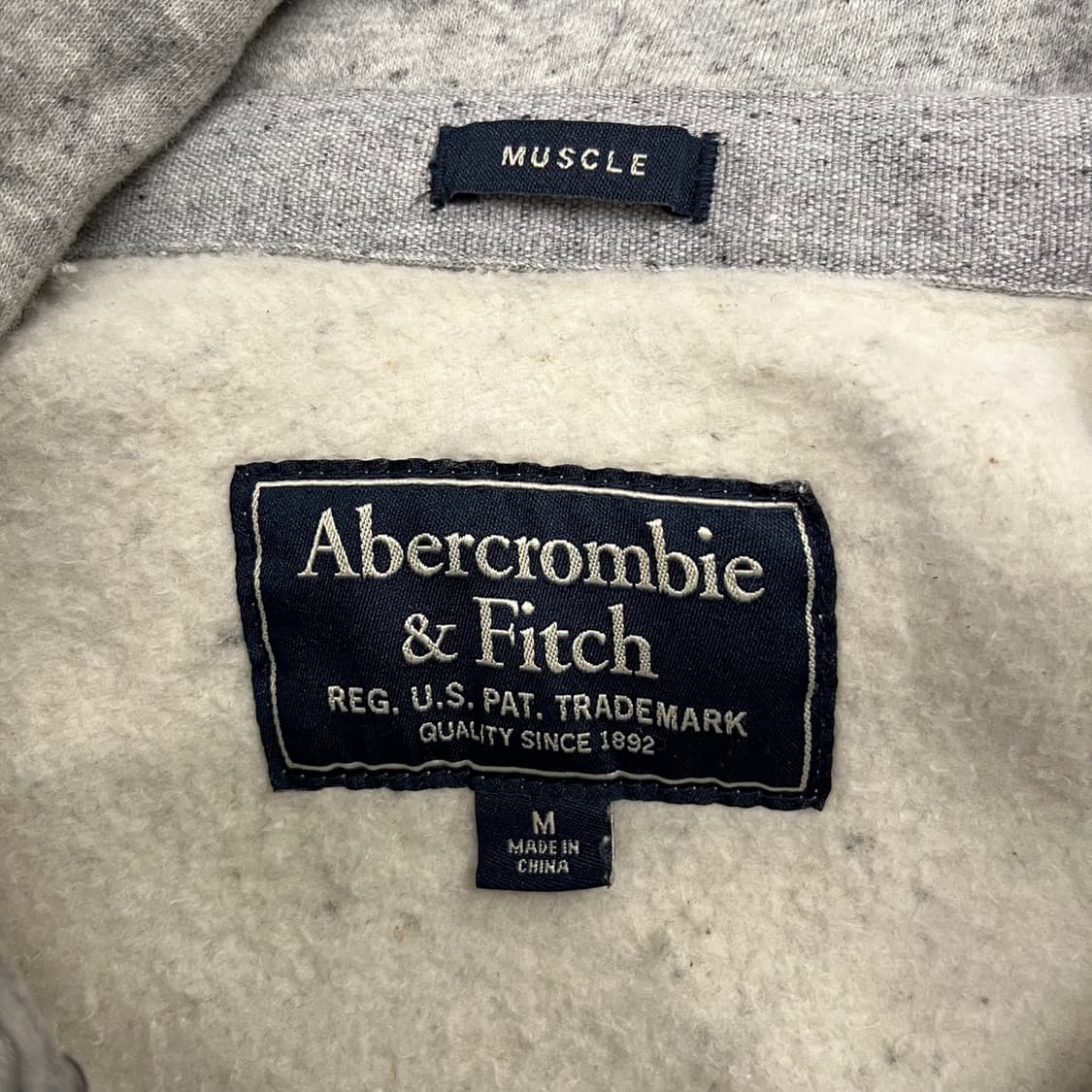 아베크롬비 그레이 후드집업 상품이미지5
