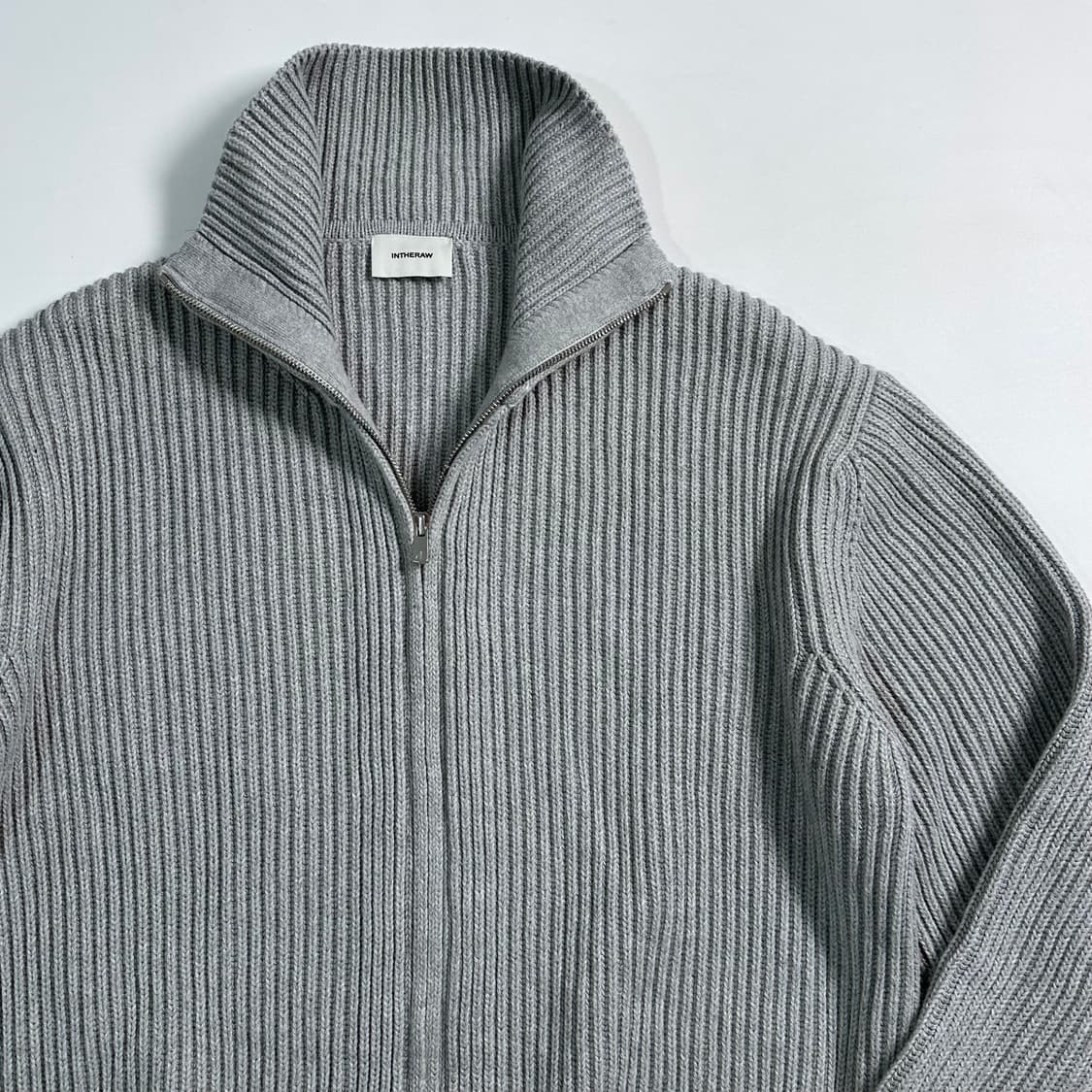 인더로우 니트 풀집업  상품이미지4