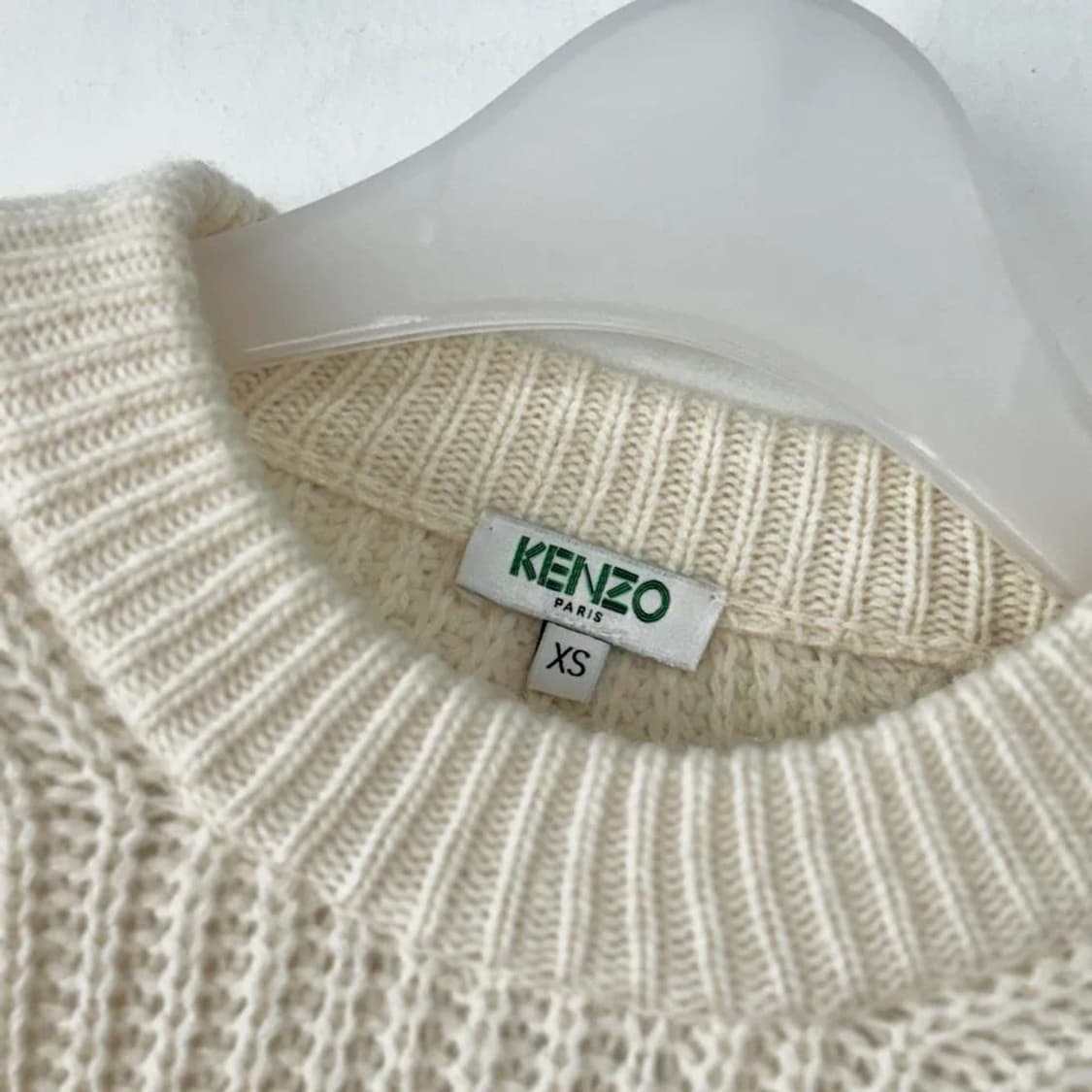 겐조 KENZO 로고 울 니트 스웨터 상품이미지4