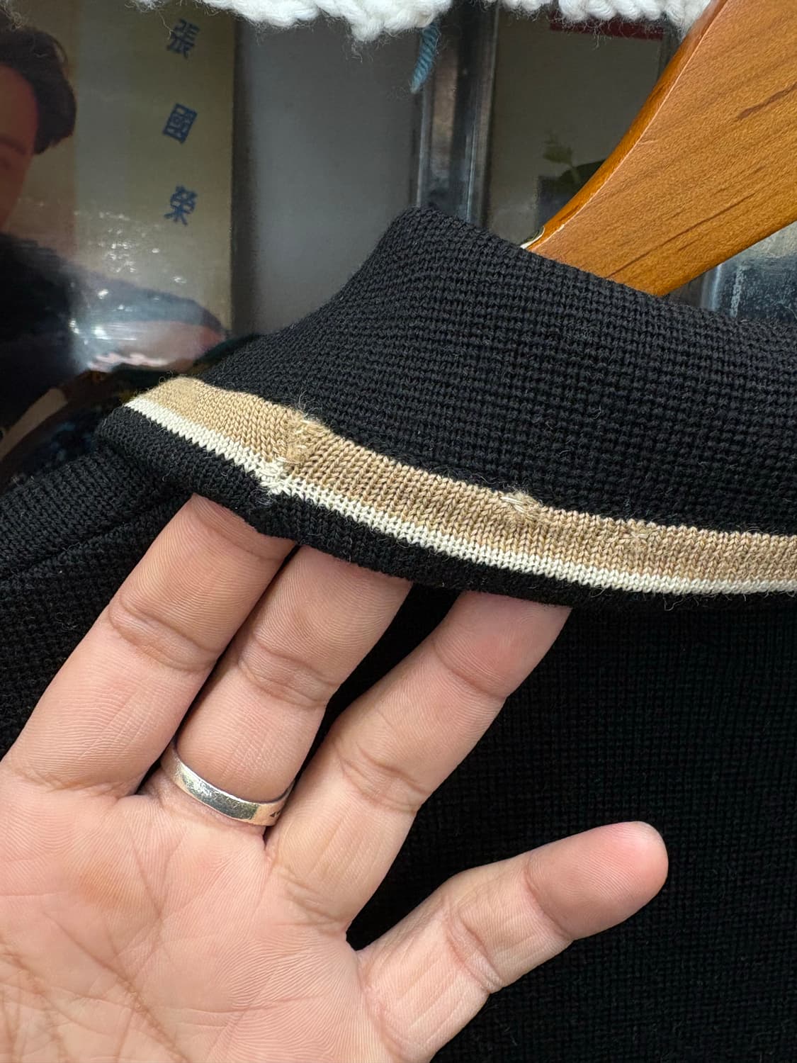 60's Hongkong Made 버진 울 집업 상품이미지4