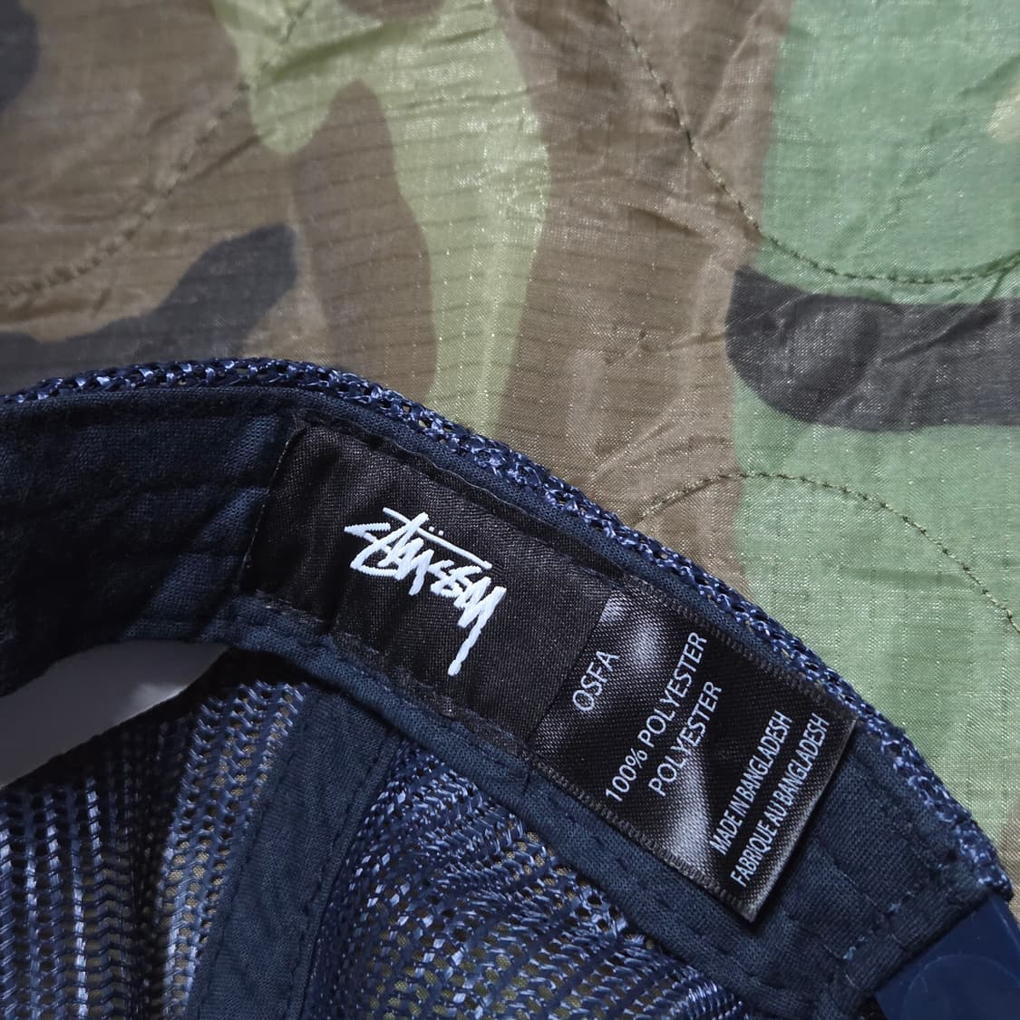 Stussy Puff Print Stock Trucker Cap 스투시 상품이미지6