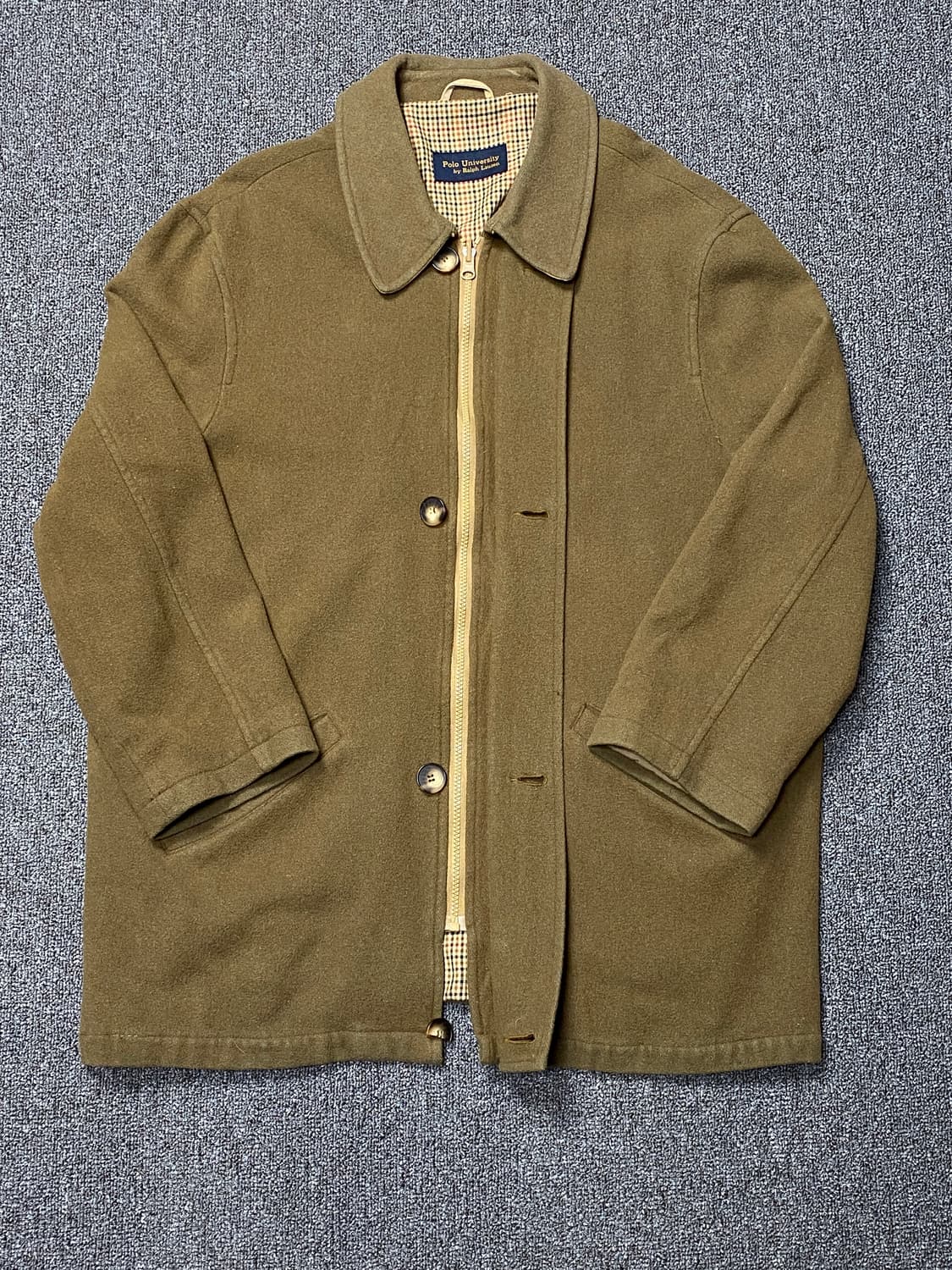 폴로 랄프로렌 클래식 싱글 코트 (카키브라운) 상품이미지3