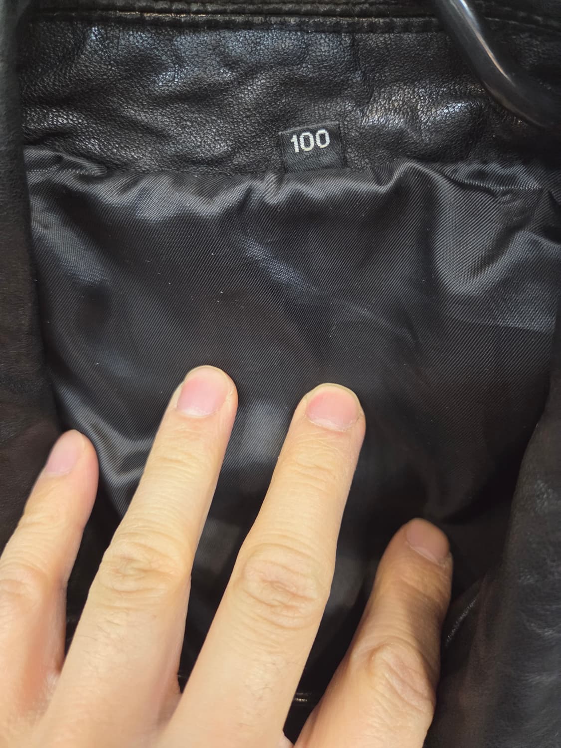 빈티지 여성 이태리 양가죽 라이더 자켓 100 상품이미지4