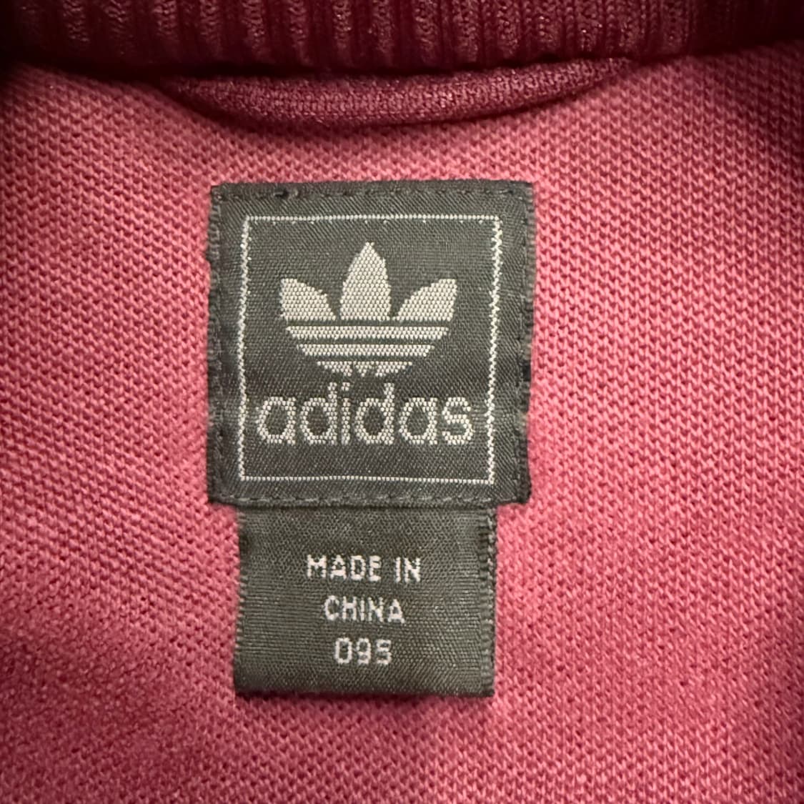아디다스 버건디 져지 트랙탑 95 상품이미지5