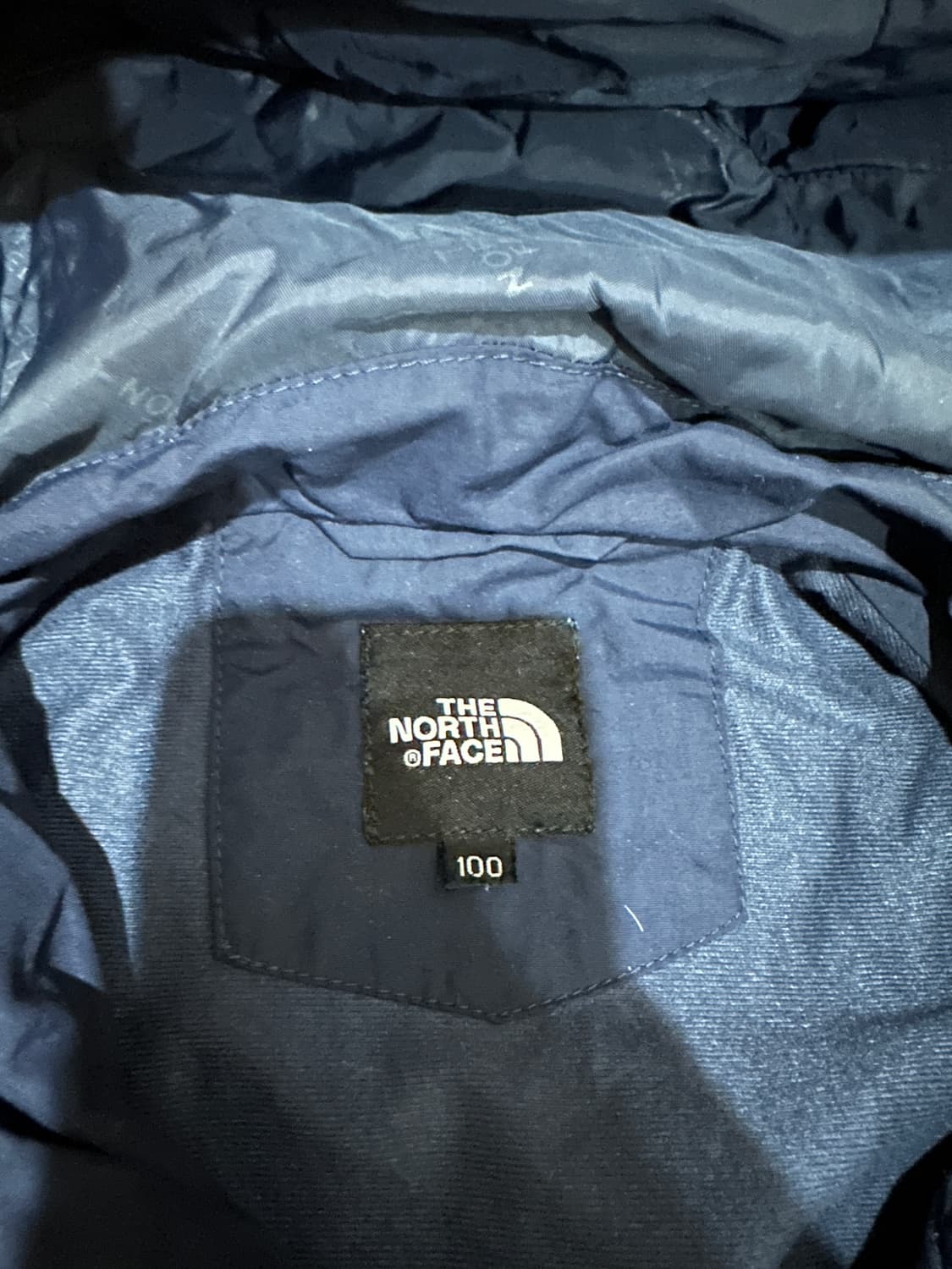 노스페이스 바람막이 L(100) 네이비 상품이미지2