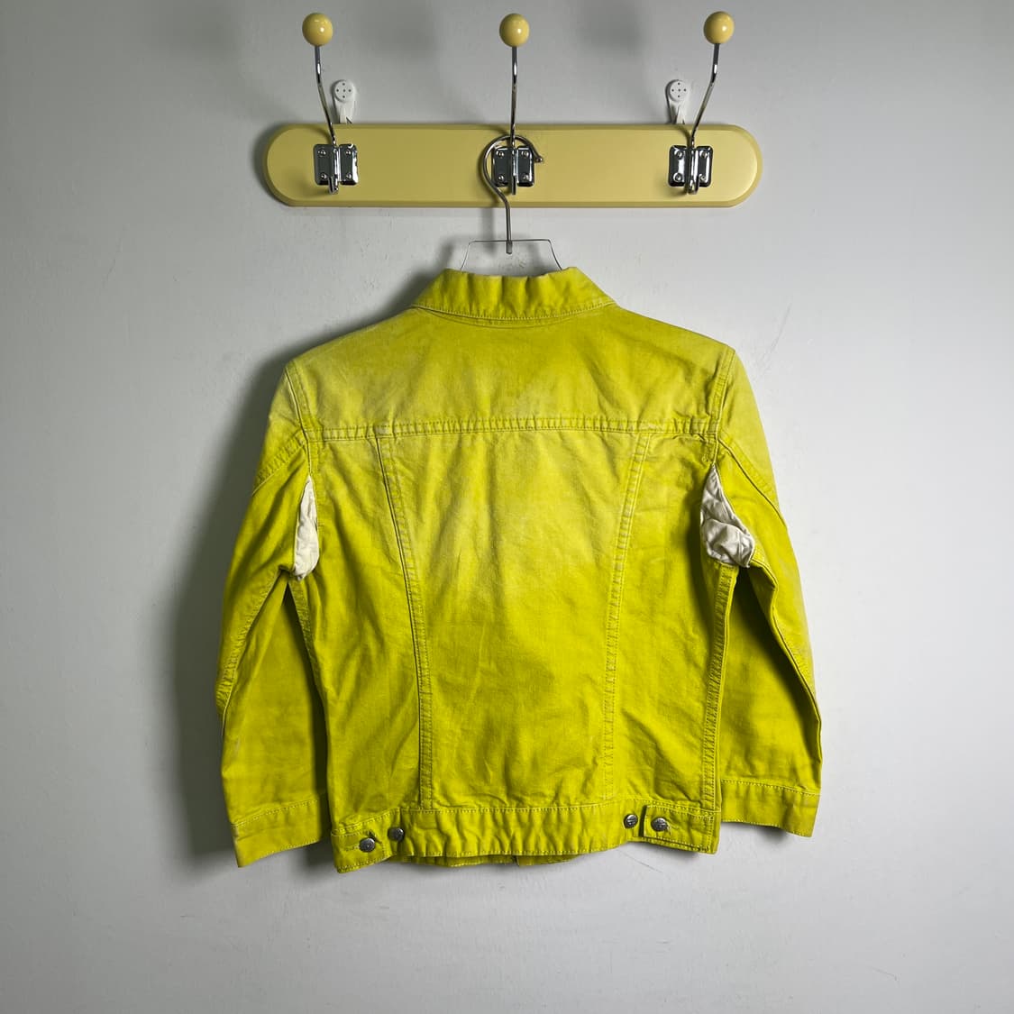 Diesel 디젤 옐로우 데님 트러커 자켓 M 상품이미지2