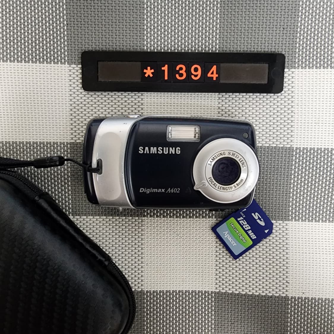 삼성캐녹스 디지맥스 A402 디지털카메라 AA건전지 사용 상품이미지1