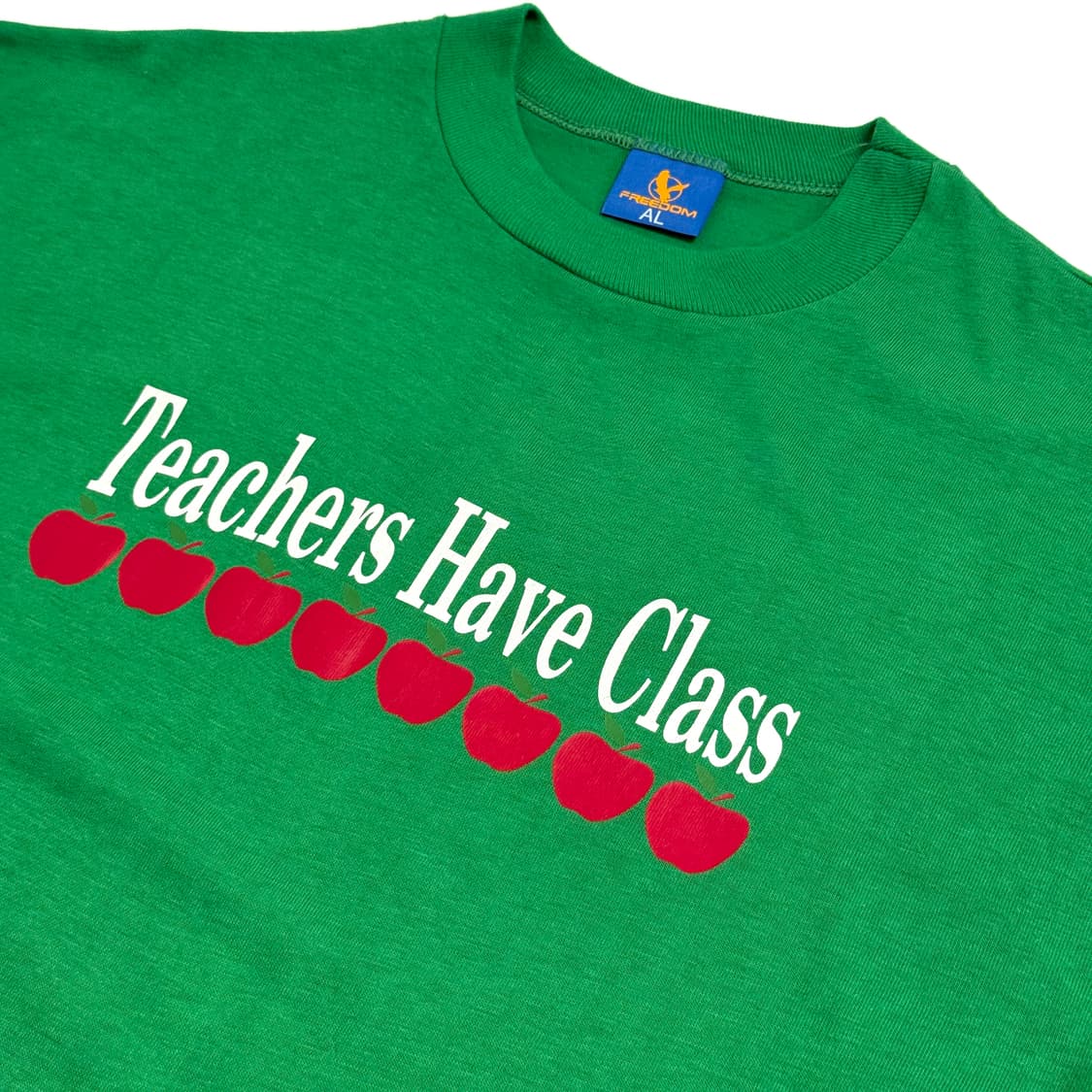 프리덤 "Teachers Have Class" 빈티지 싱글스티치 티셔츠 상품이미지4