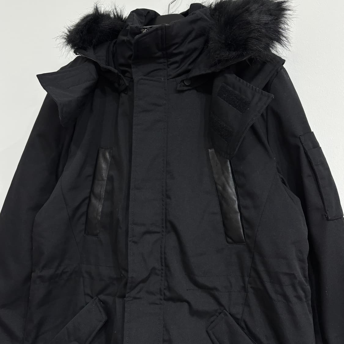 [새상품] 퍼 후드 패딩 상품이미지2