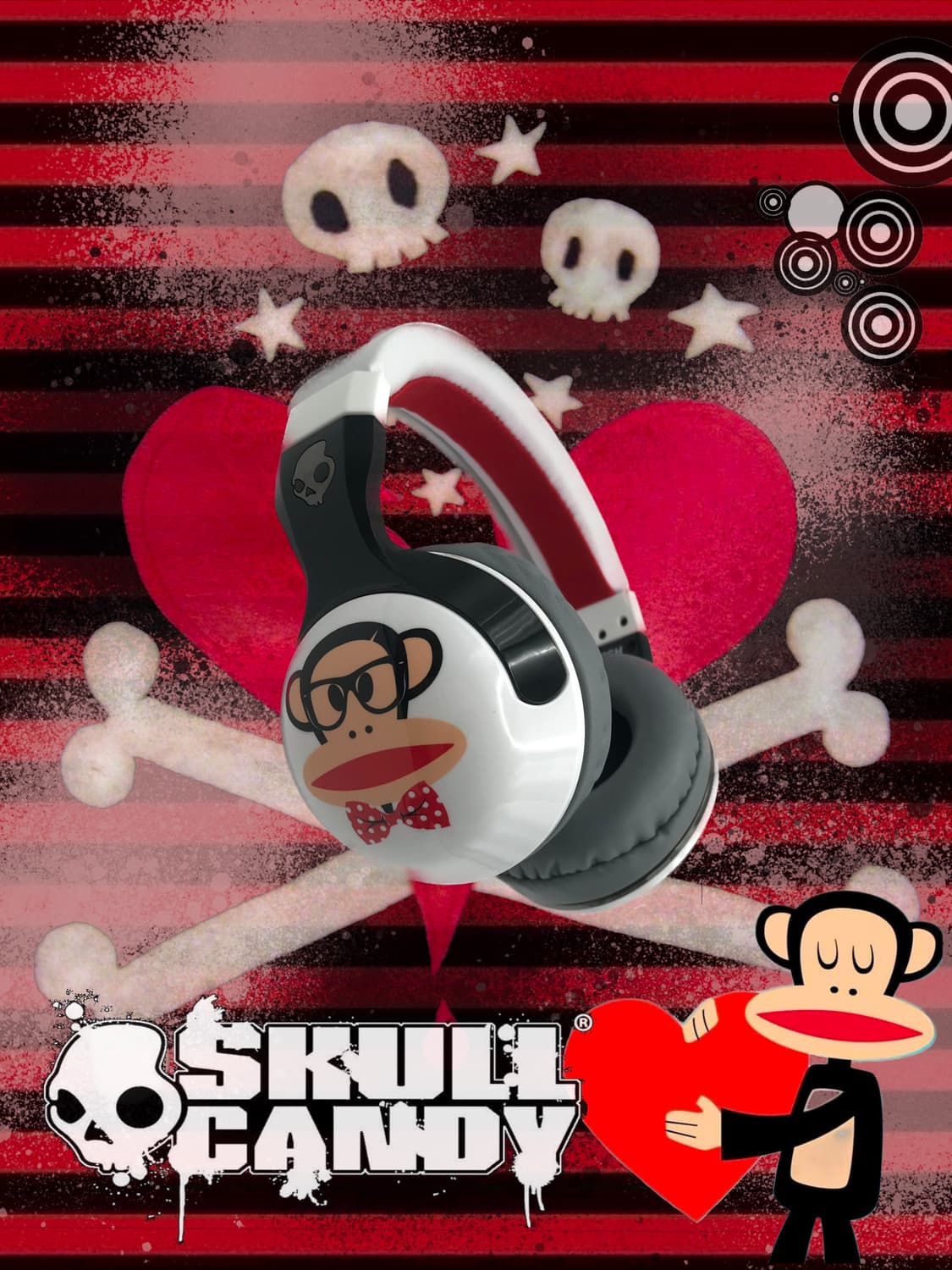 Paul Frank x SkullCandy Hesh2 Headphones 상품이미지1