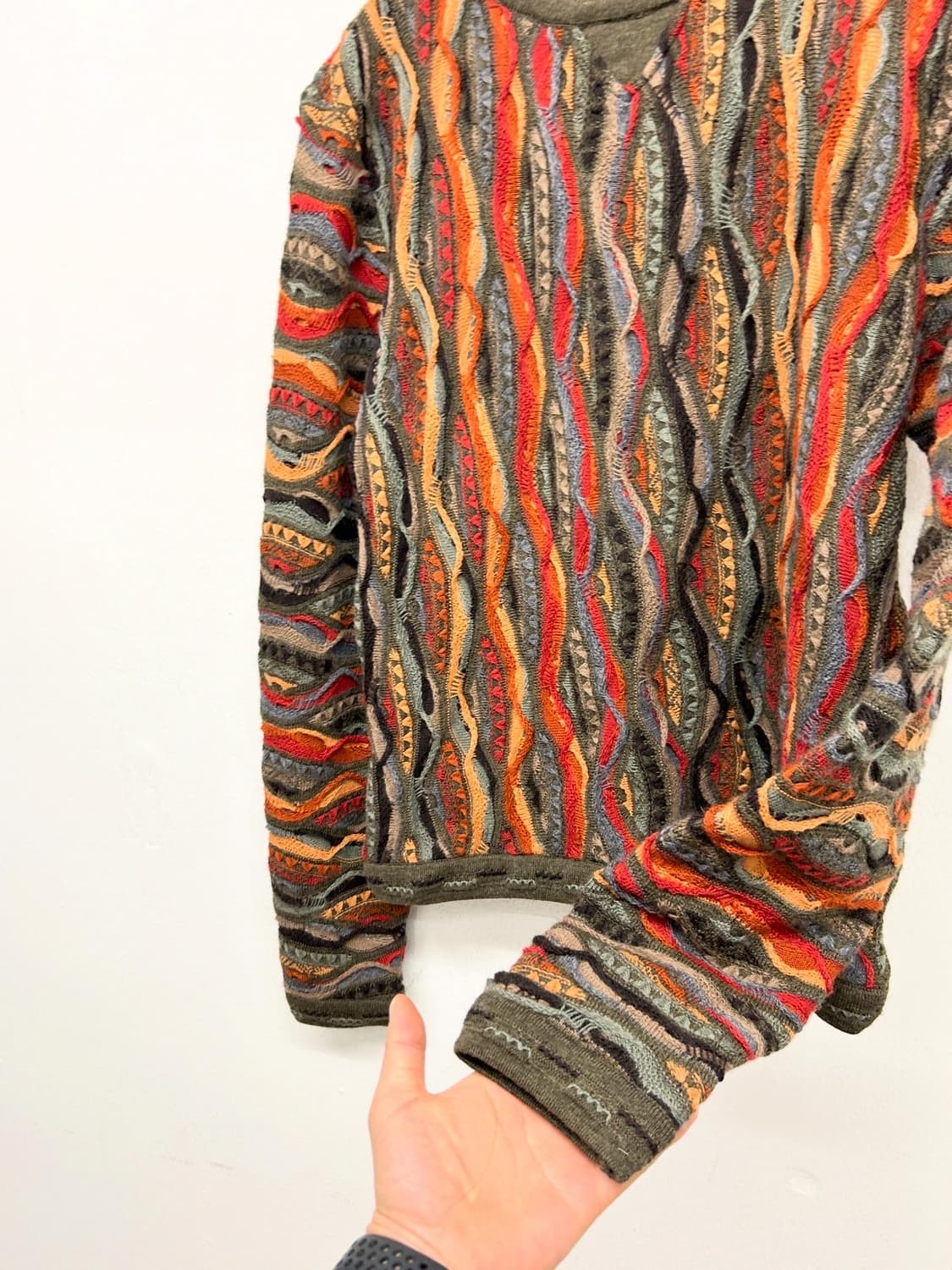 COOGI 쿠지 니트 스웨터 멀티컬러 상품이미지2