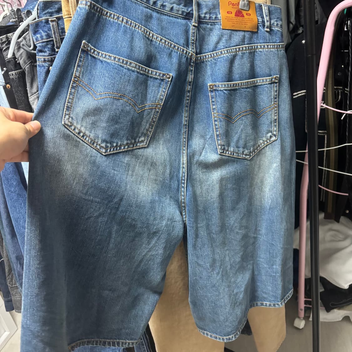 펜필드 버뮤다 데님 팬츠 상품이미지2