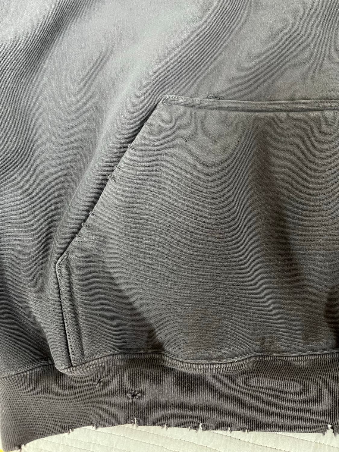 이지 갭 하이 넥 스웨터 다크 그레이 xs 상품이미지6