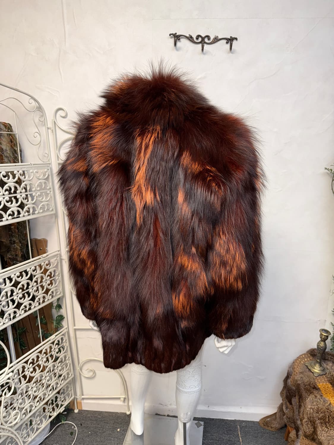 SAGA FOX mixed red brown fox fur jacket  상품이미지8
