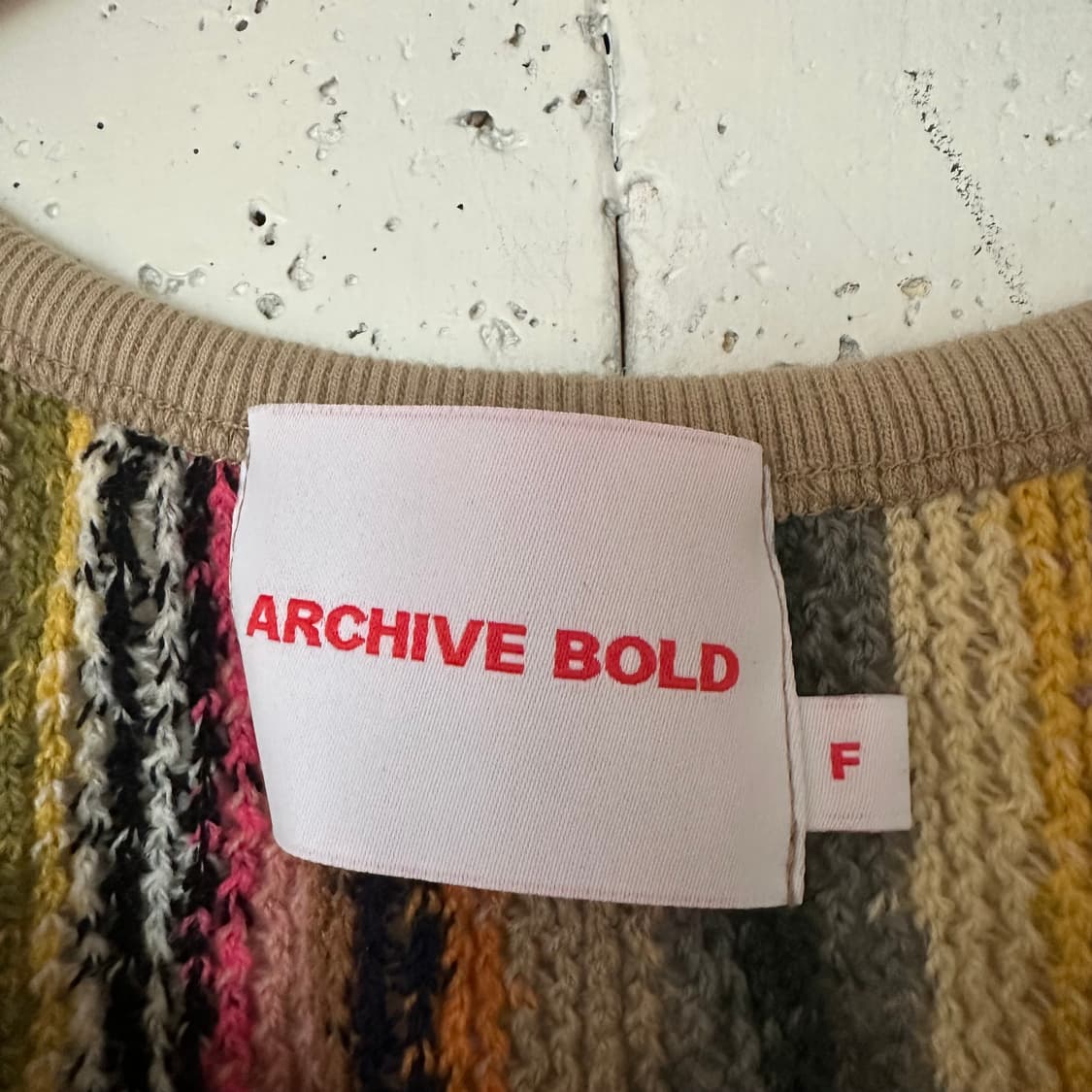 우먼free 아카이브볼드 민소매 니트 상품이미지3